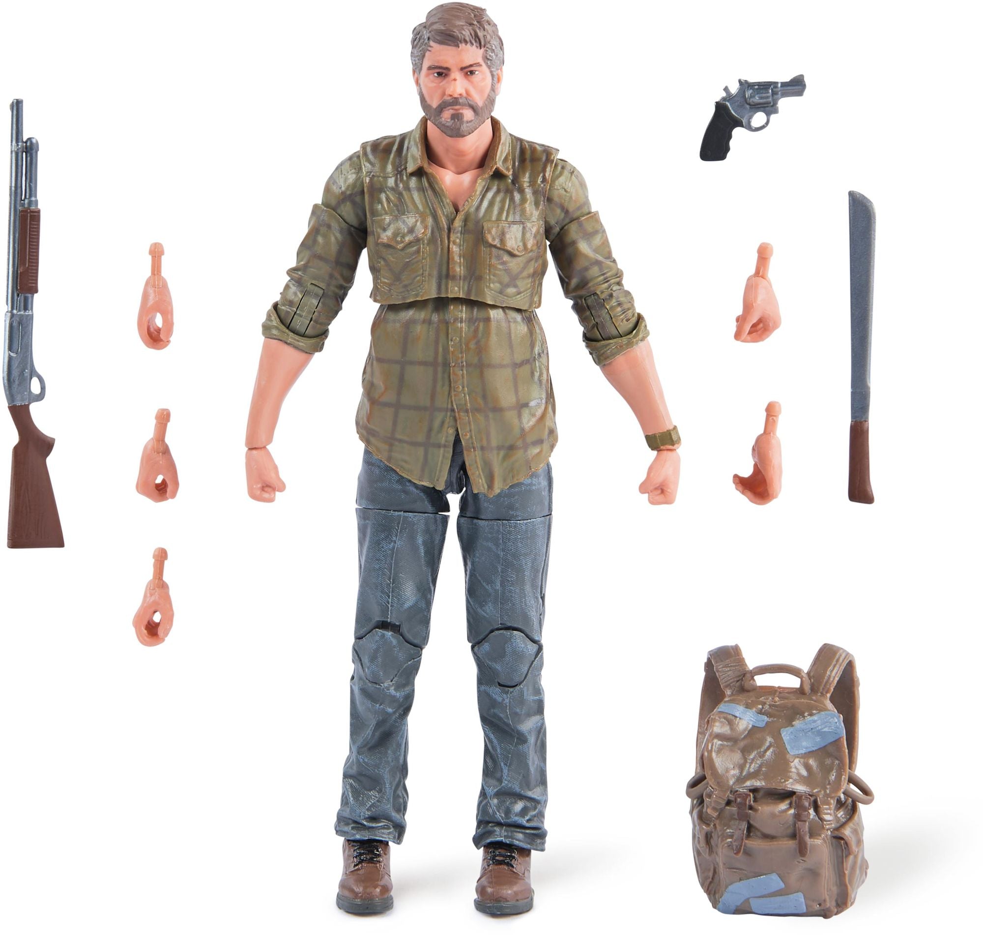 PlayStation The Last of Us 2-Pack, 6" Joel & Ellie Action Figures