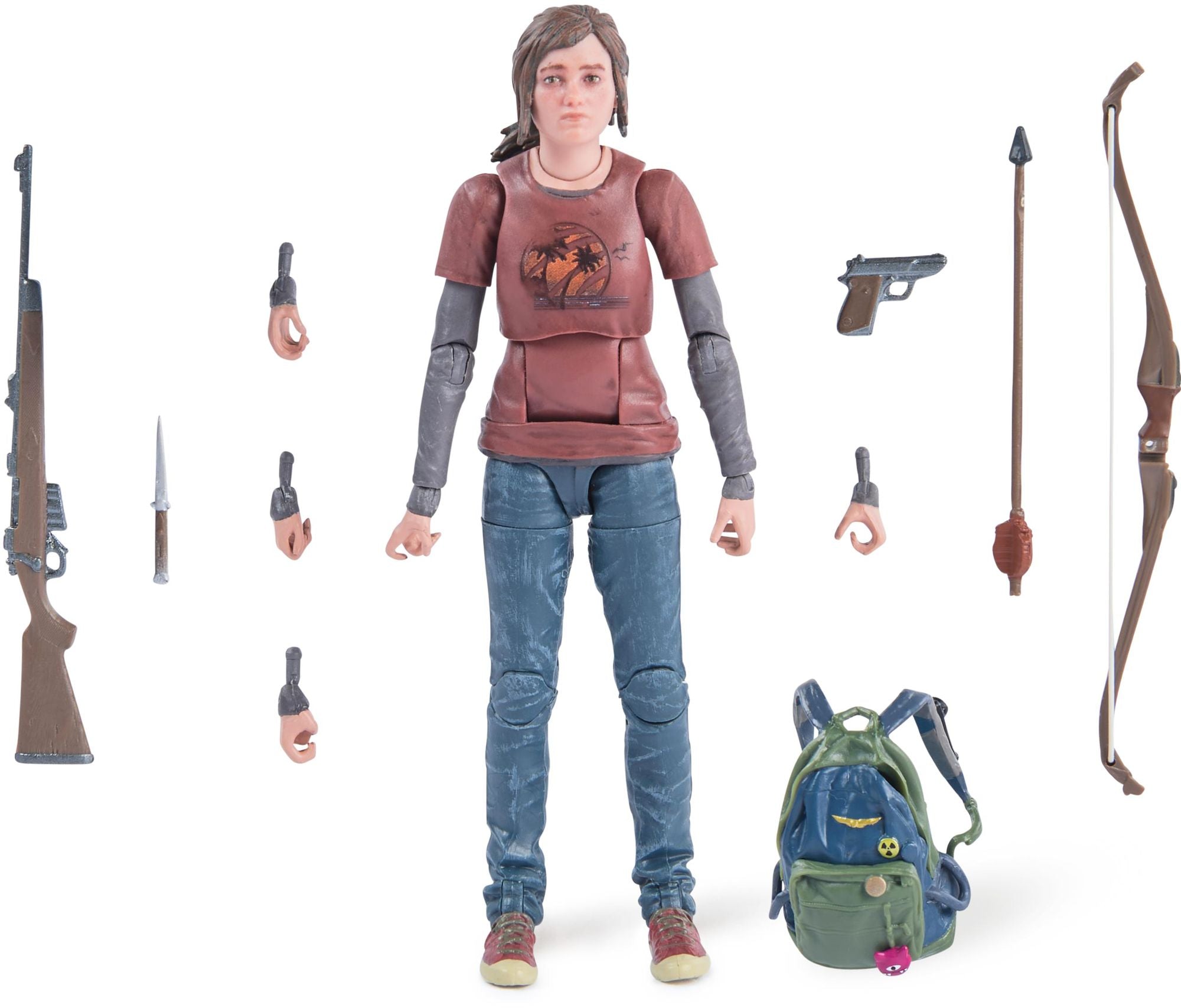 PlayStation The Last of Us 2-Pack, 6" Joel & Ellie Action Figures