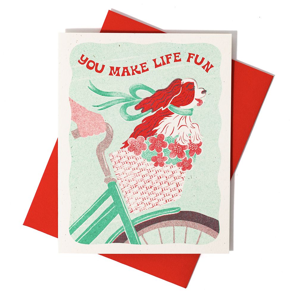 You Make Life Fun Friendship Card