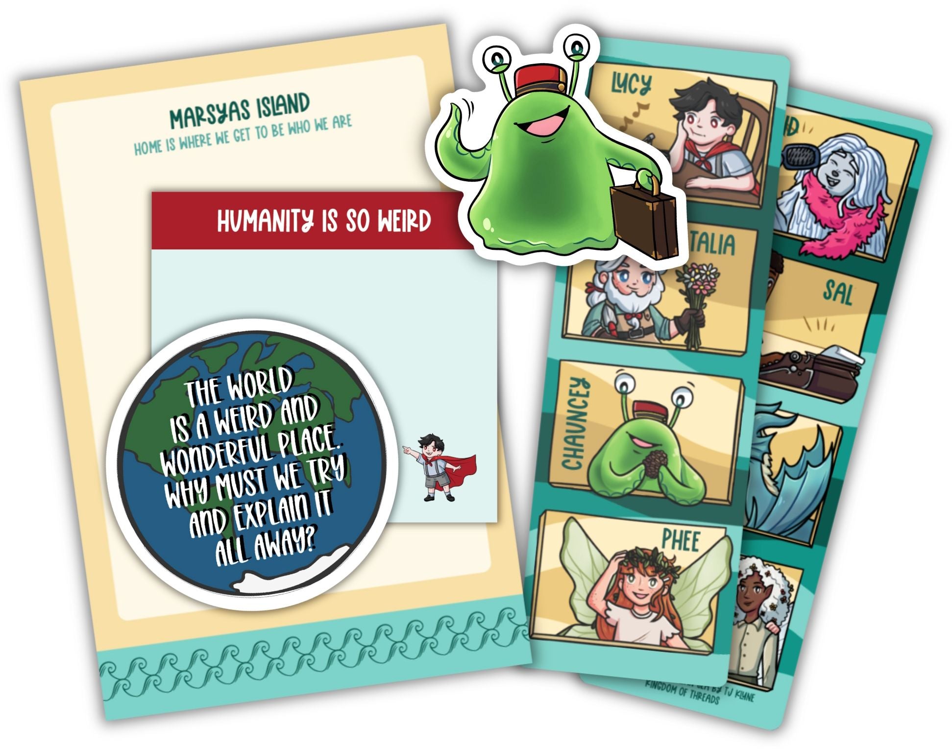 House in the Cerulean Sea Stationery Gift Set