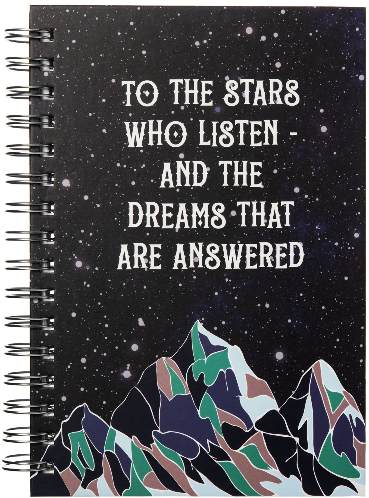 Court of Thorns And Roses To The Stars Who Listen Spiral Notebook ACOTAR