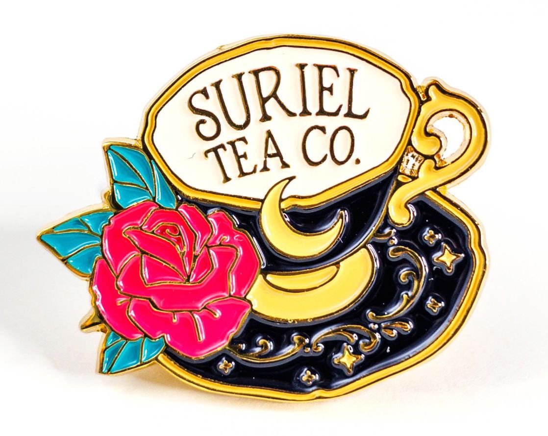 Suriel Tea Company ACOTAR Enamel Pin