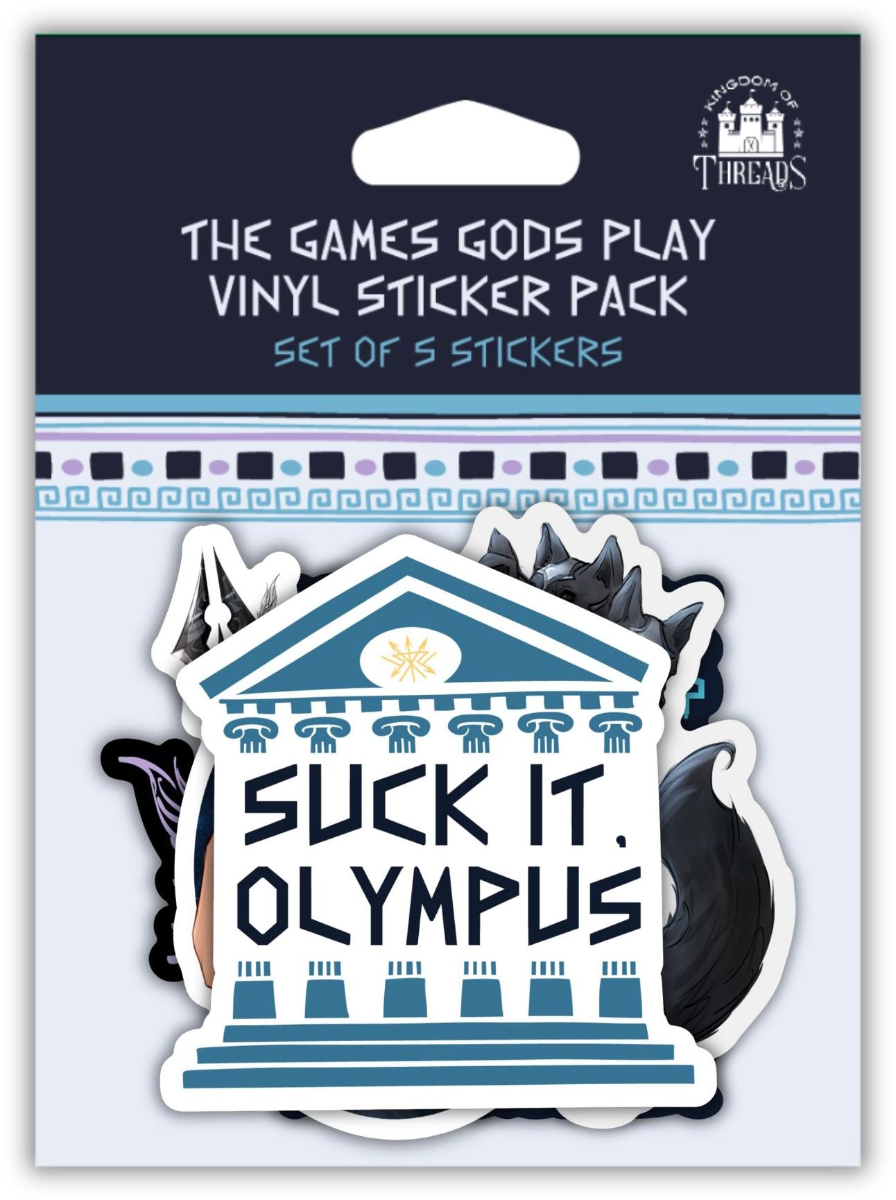 The Games Gods Play Sticker Pack