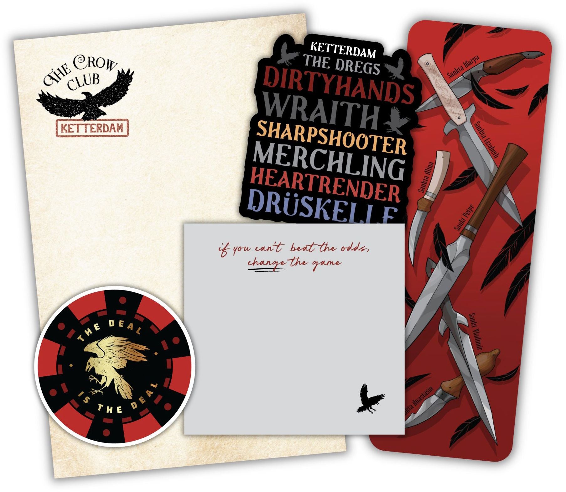 Six of Crows Stationery Gift Set