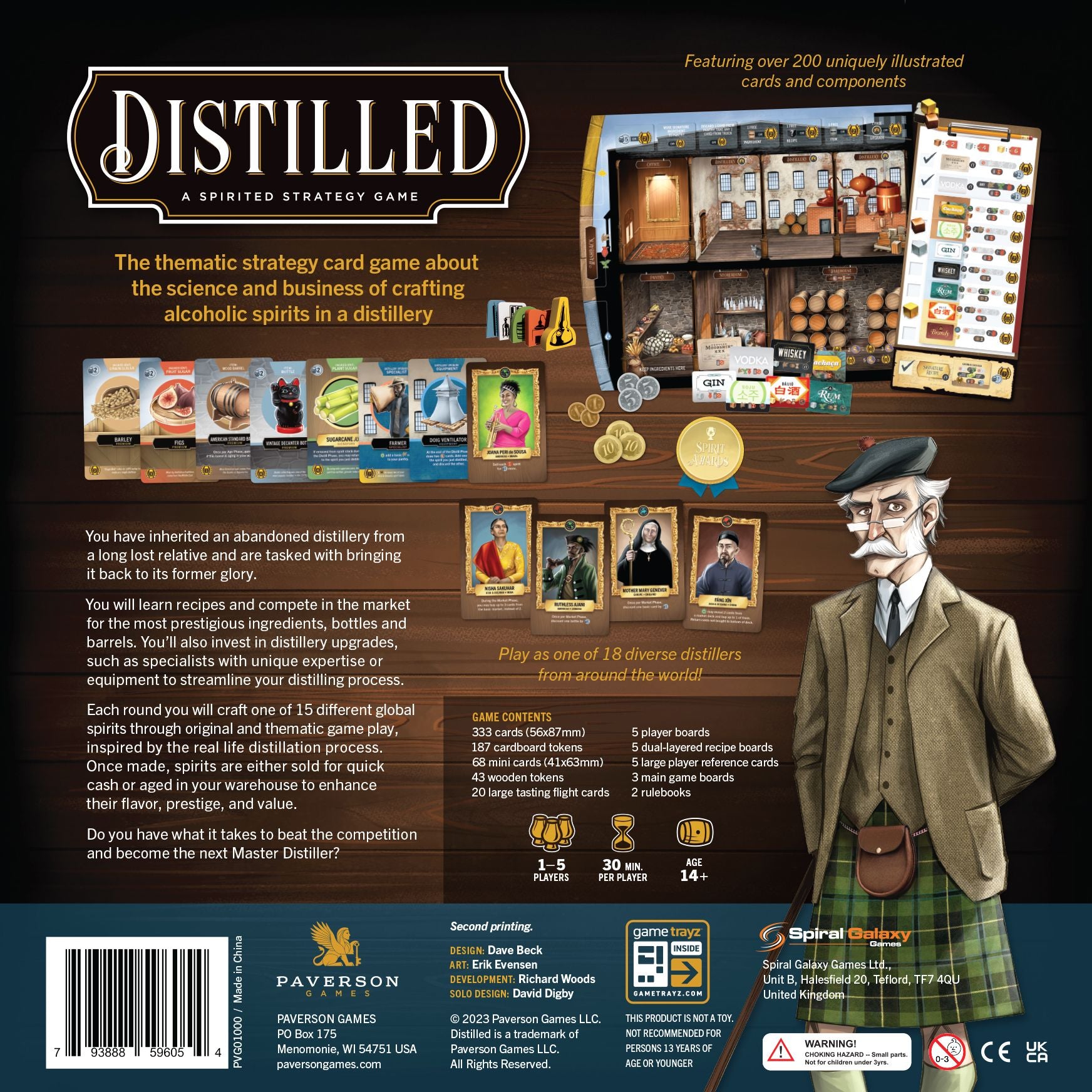 Distilled: A Spirited Strategy Game