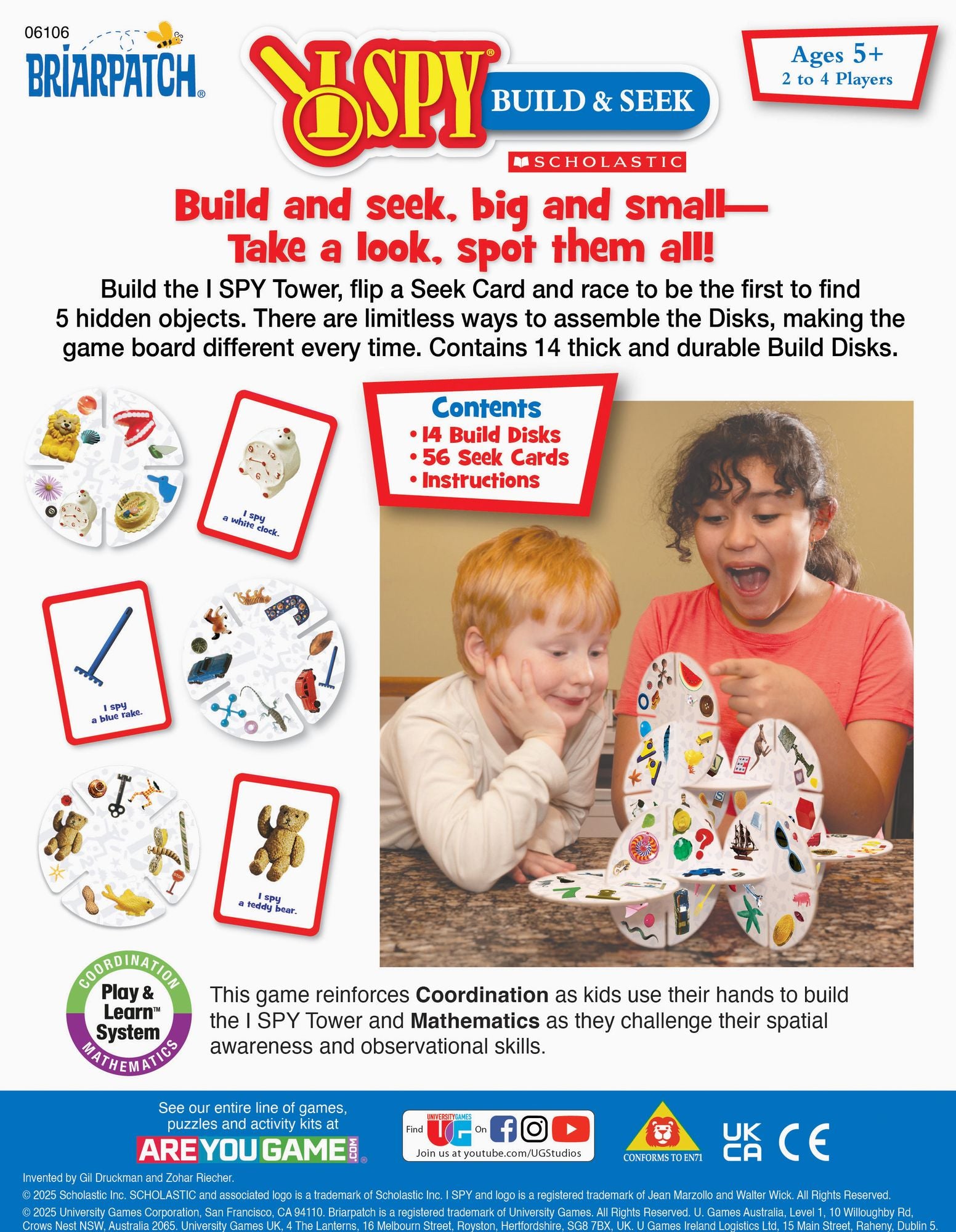 I SPY Build & Seek Game