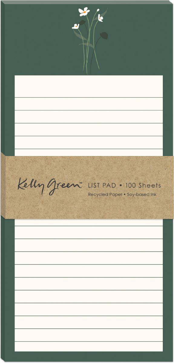 Floral Bouquet Recycled Paper Notepad