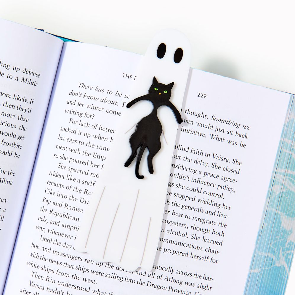 Ghost & Cat Bookmark