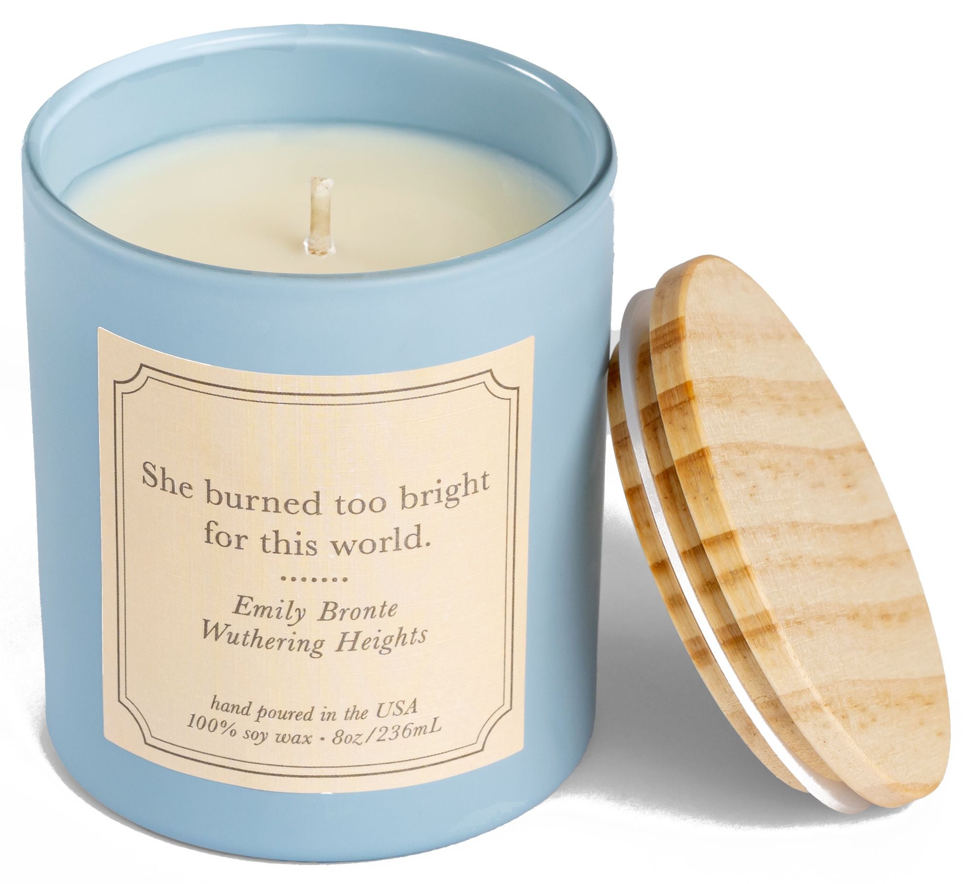 Wuthering Heights Candle - Blue