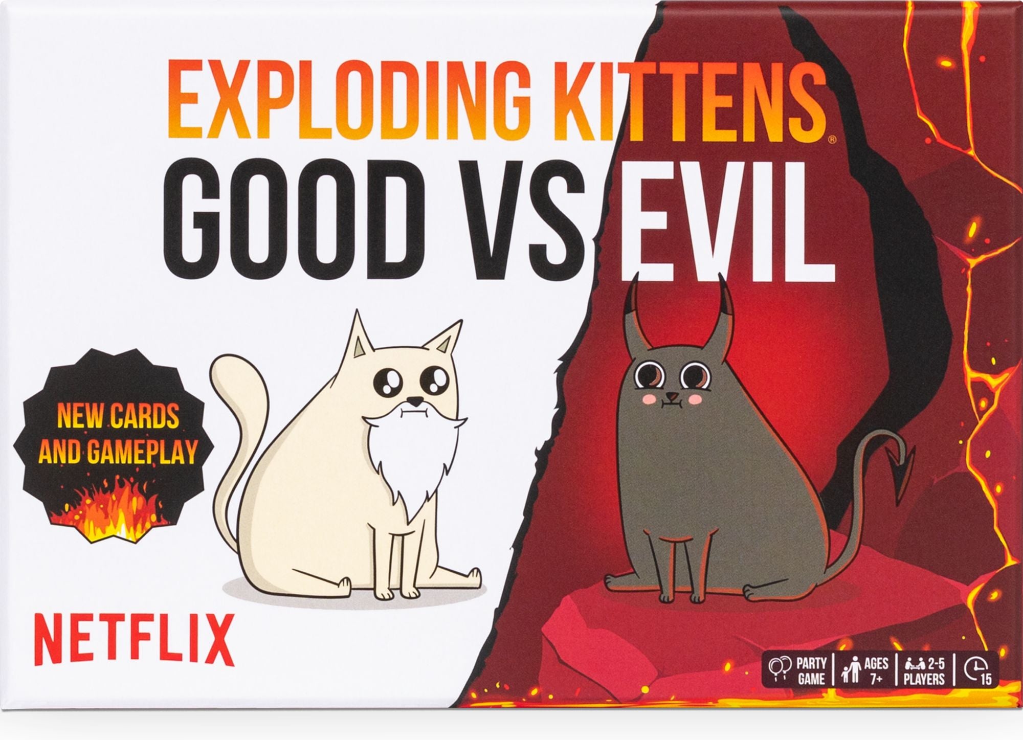 Exploding Kittens: Good Vs Evil by Elan Lee and Carol Mertz