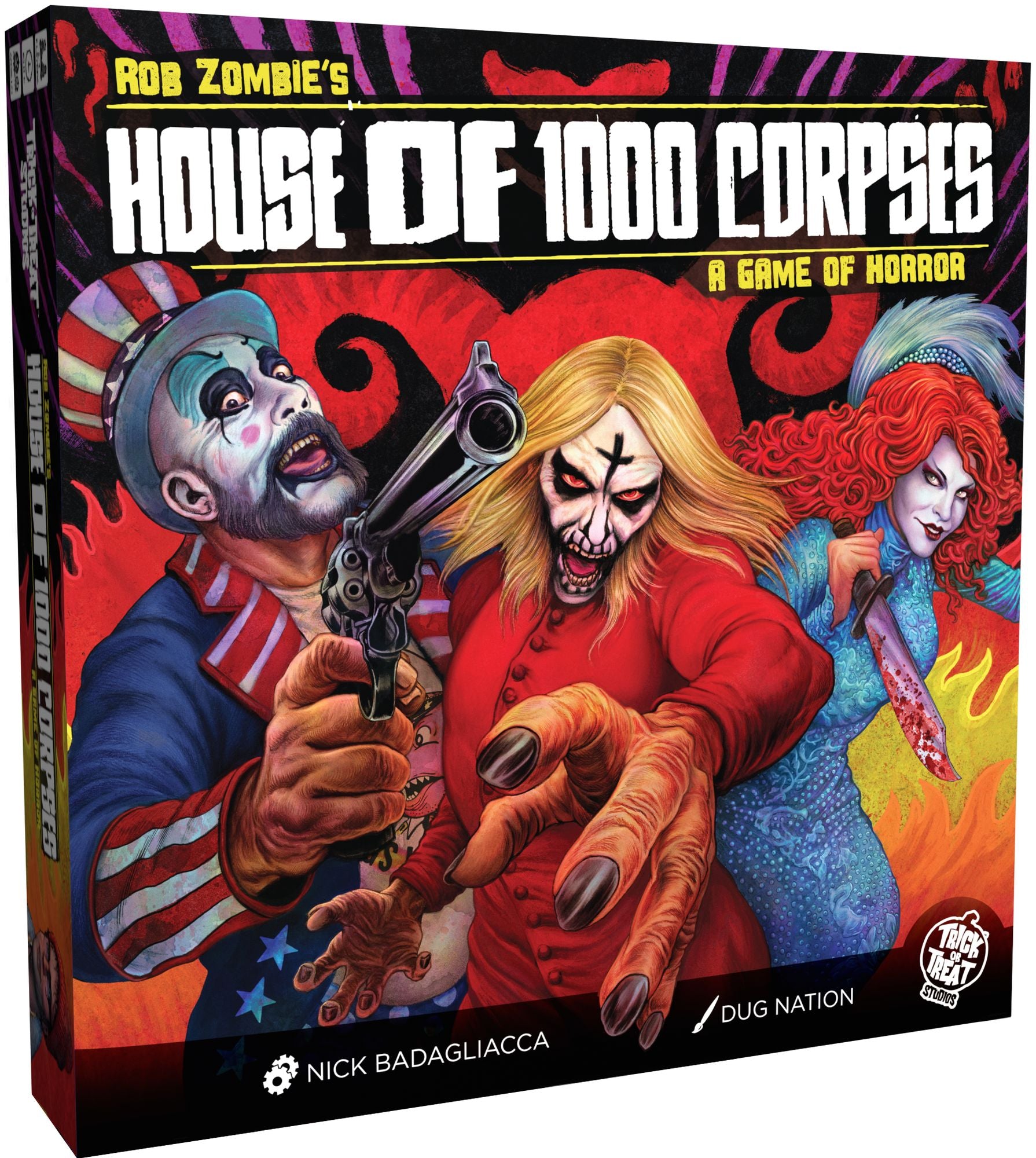 Rob Zombie's House Of 1000 Corpses: A Game of Horror by Nick Badagliacca