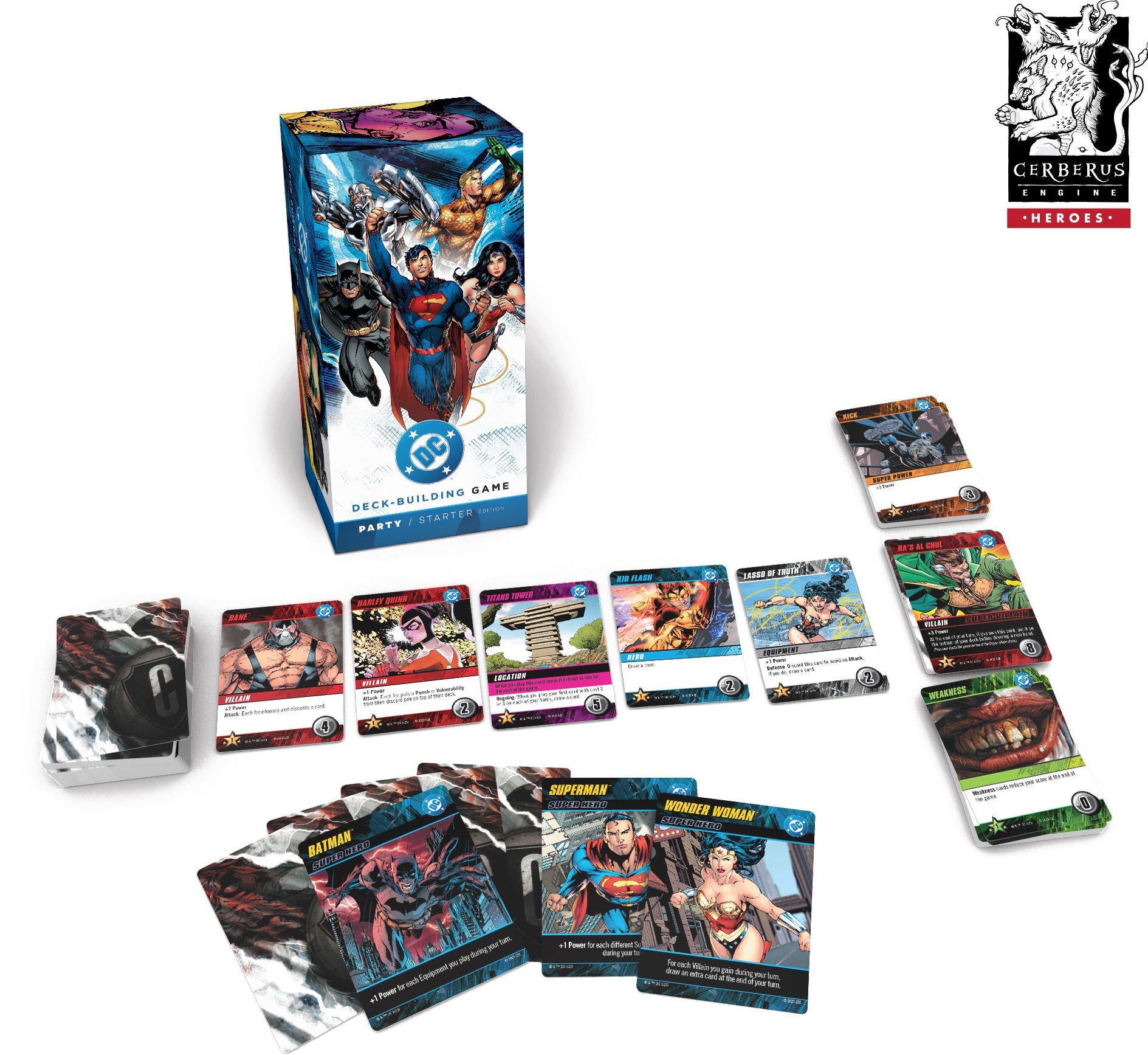 DC DECK-BUILDING GAME (PARTY/STARTER EDITION)