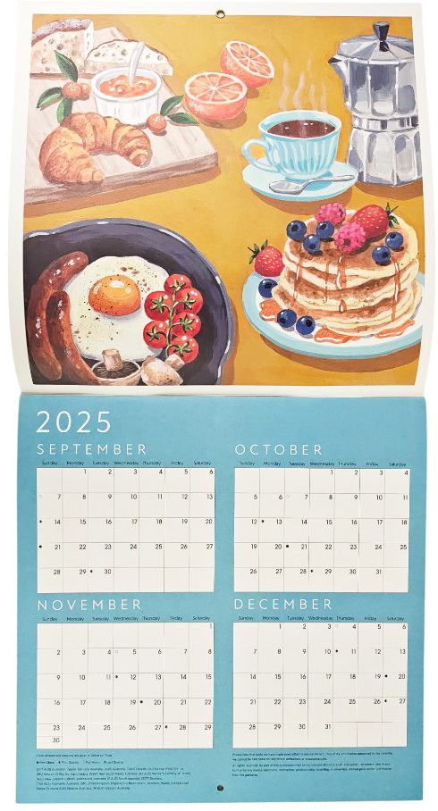 2026 Kitchen Table Wall Calendar