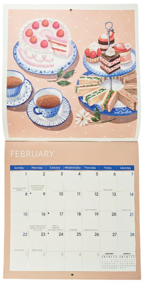2026 Kitchen Table Wall Calendar