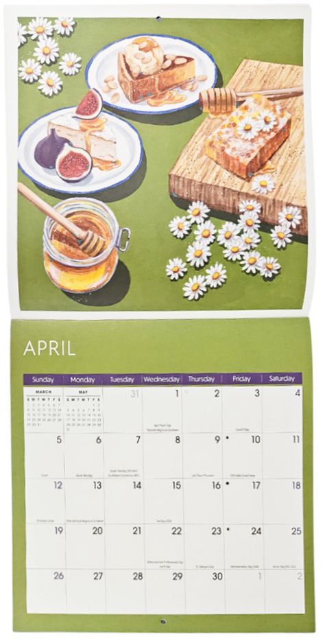2026 Kitchen Table Wall Calendar