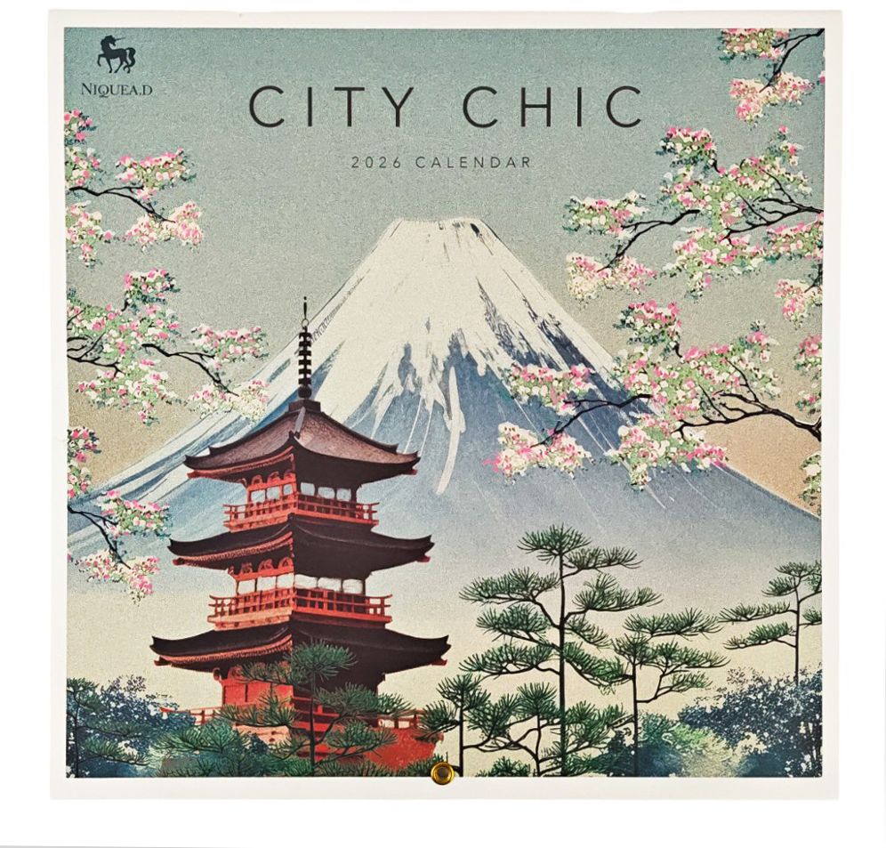 2026 City Chic Wall Calendar