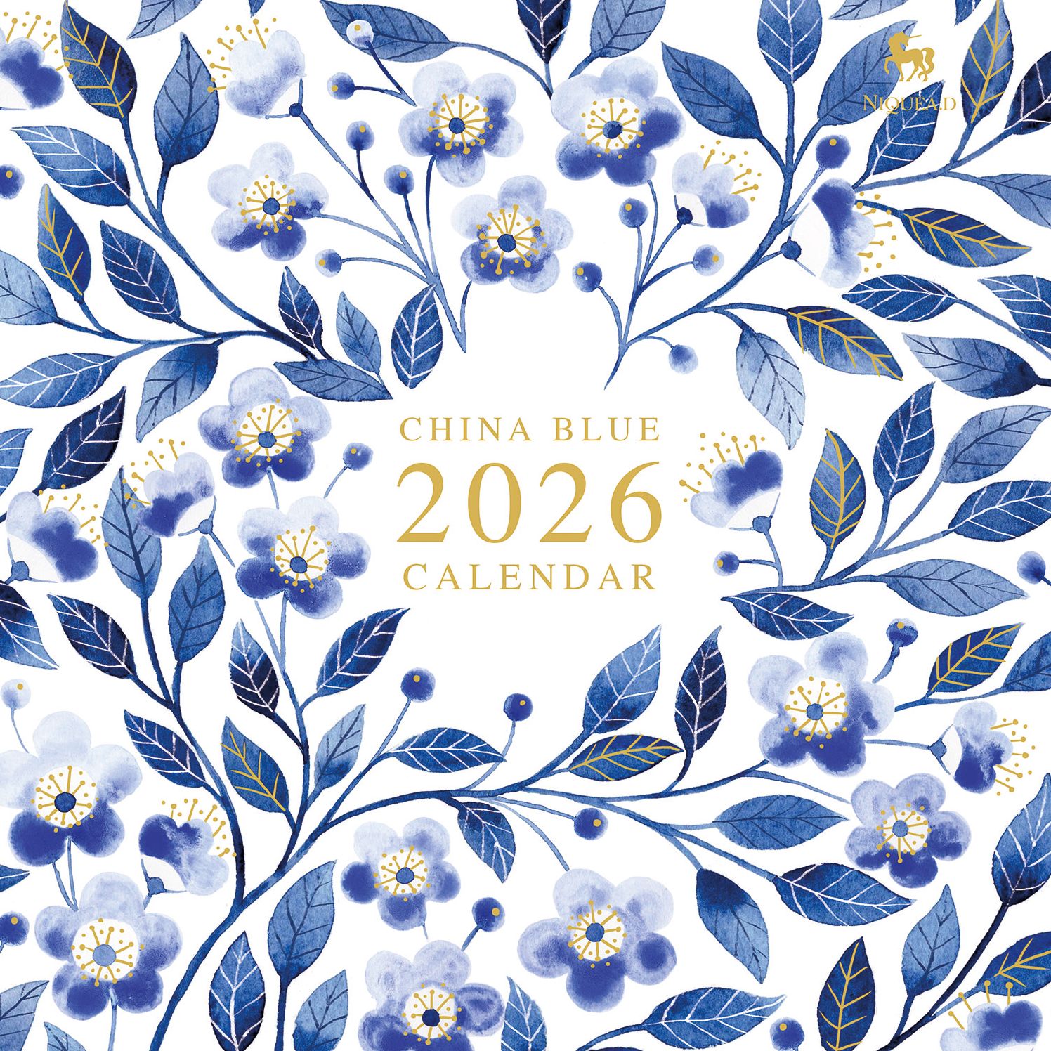 2026 China Blue Wall Calendar