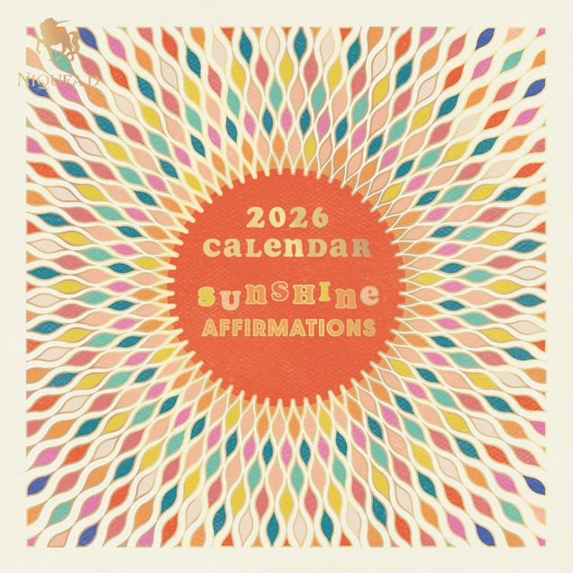 2026 Sunshine Affirmations Wall Calendar