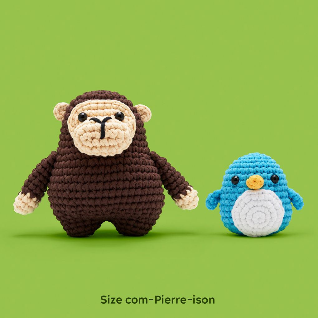 Coco the Ape Learn to Crochet Kit