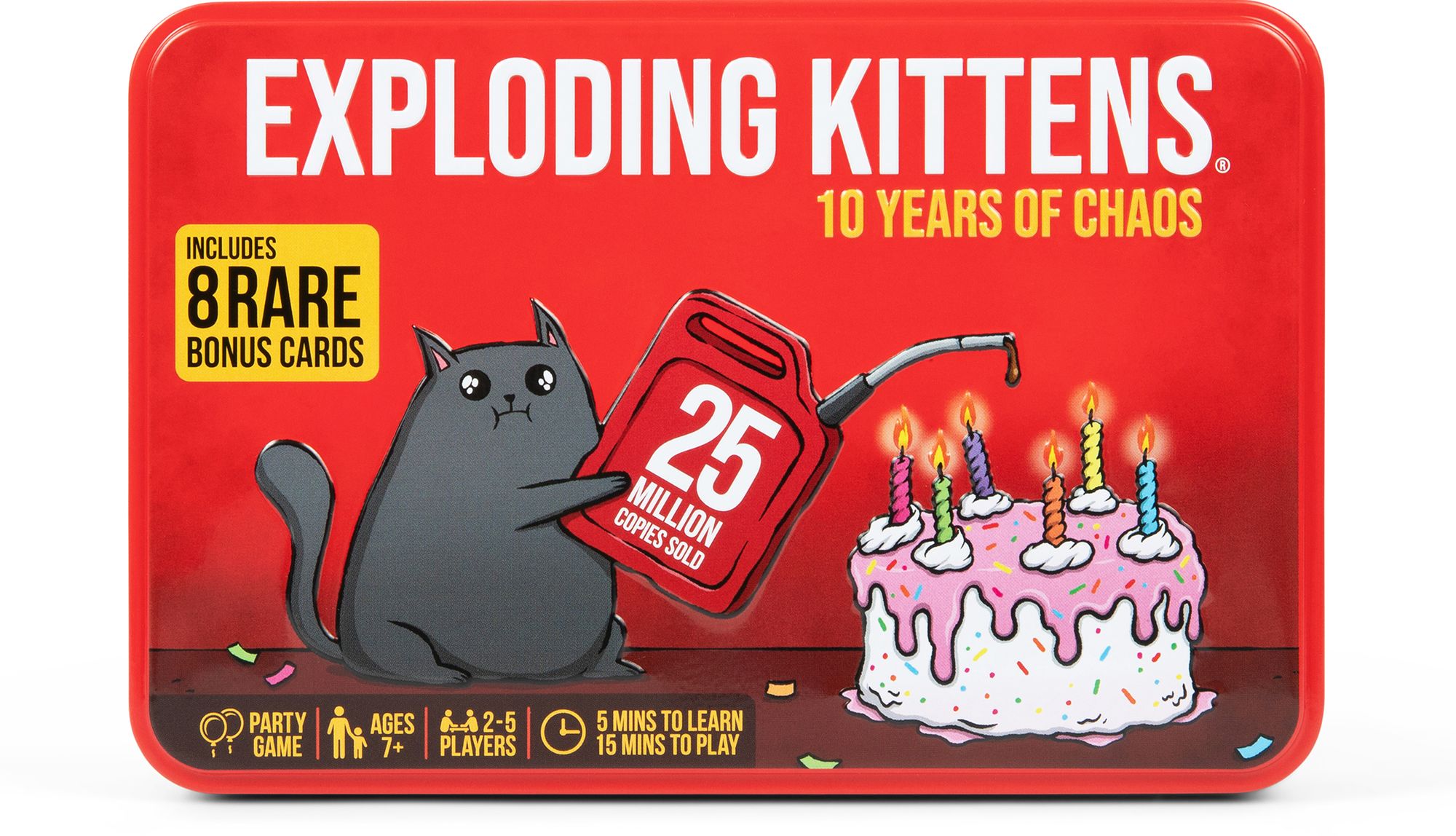 Exploding Kittens 10-Year Anniversary (LG TIN)