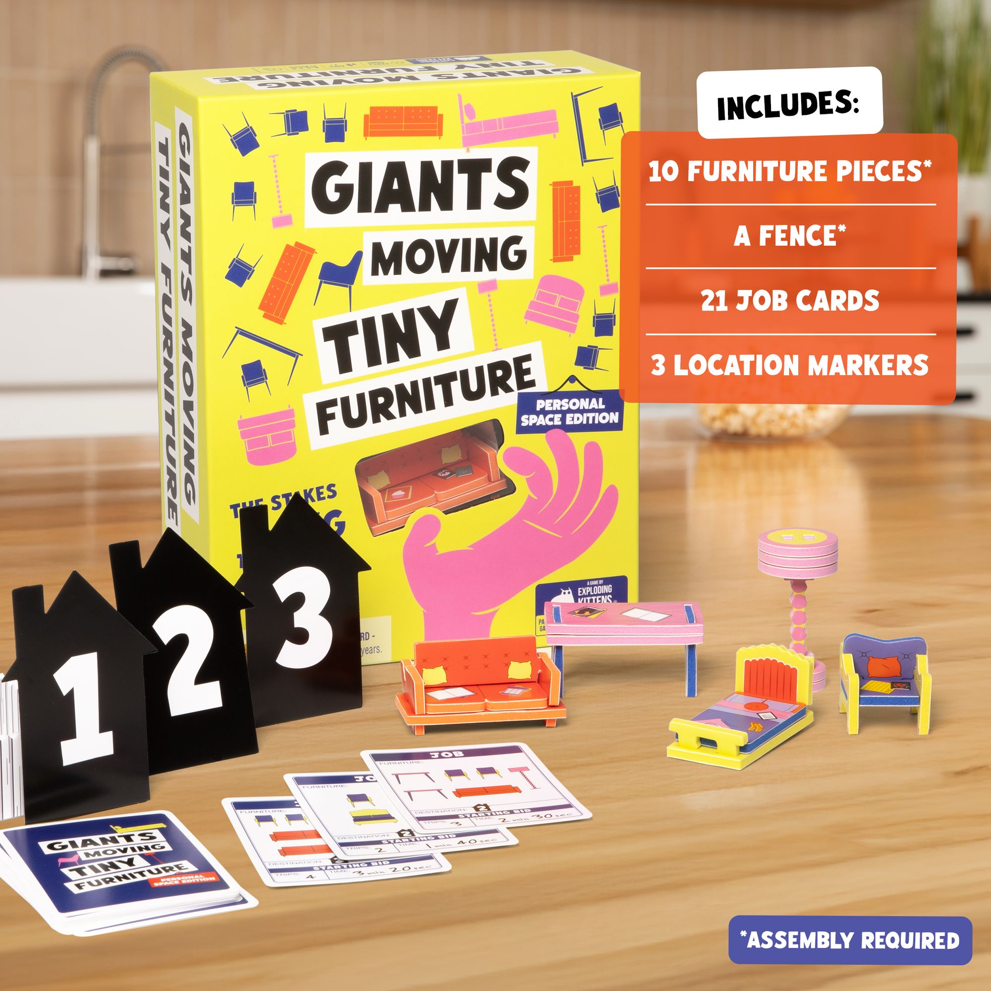 Giants Moving Tiny Furniture Personal Space Edition (B&N Exclusive)