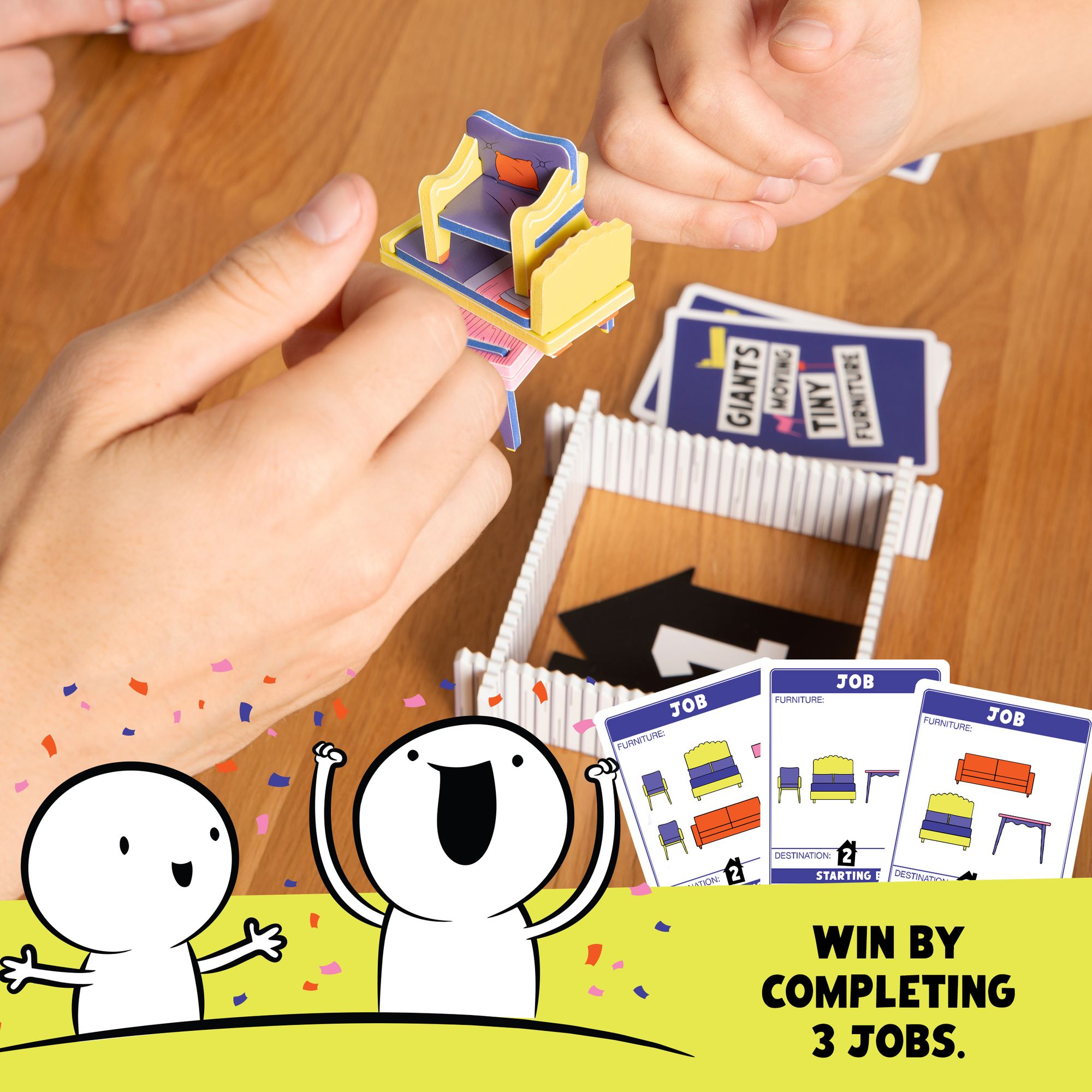 Giants Moving Tiny Furniture Personal Space Edition (B&N Exclusive)