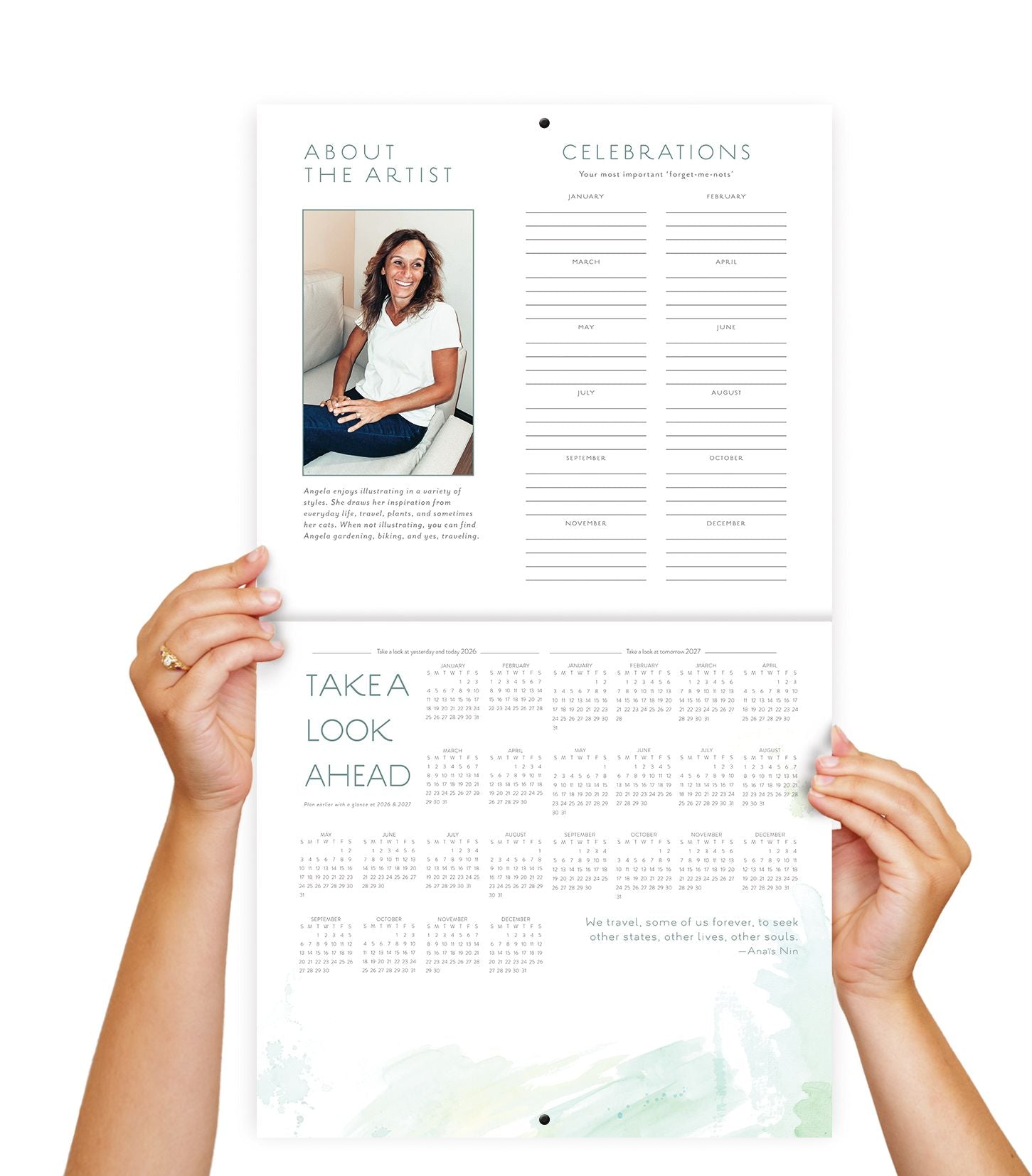 2026 Seedlings Elsewhere 12 Month Wall Calendar