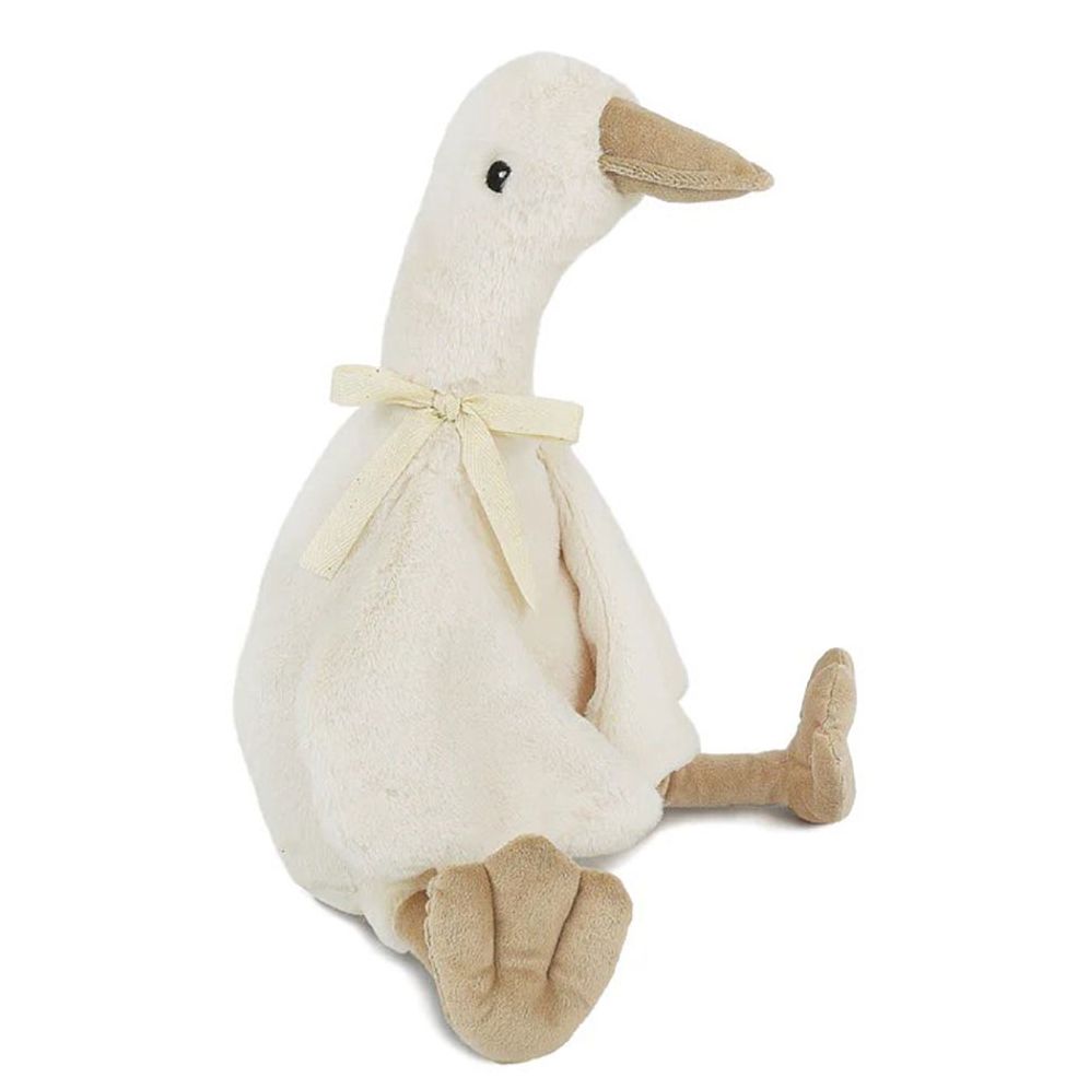 Pru Floppy Goose Small Cream Plush