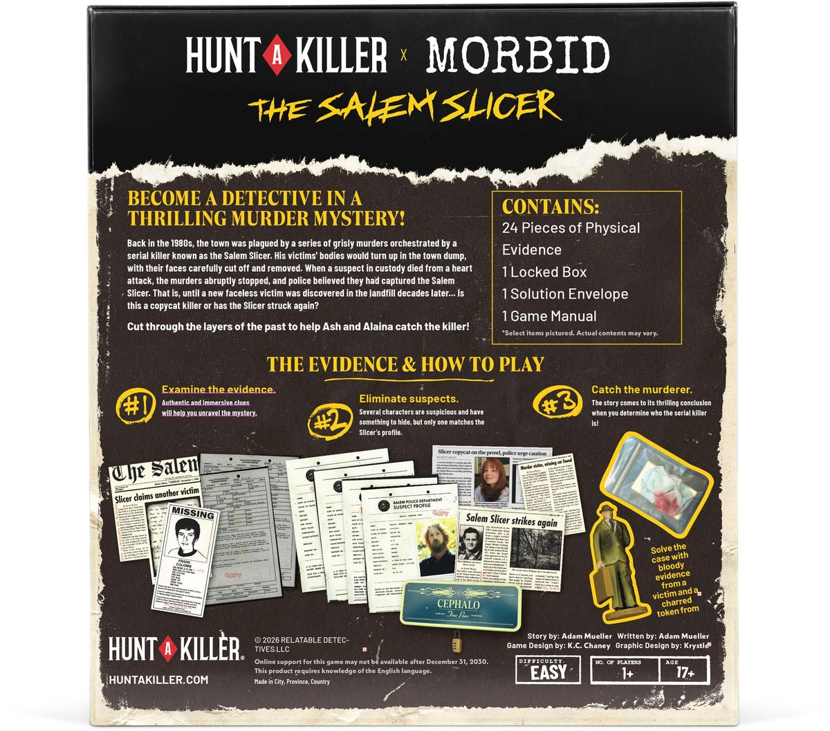 Hunt a Killer x Morbid: The Salem Slicer