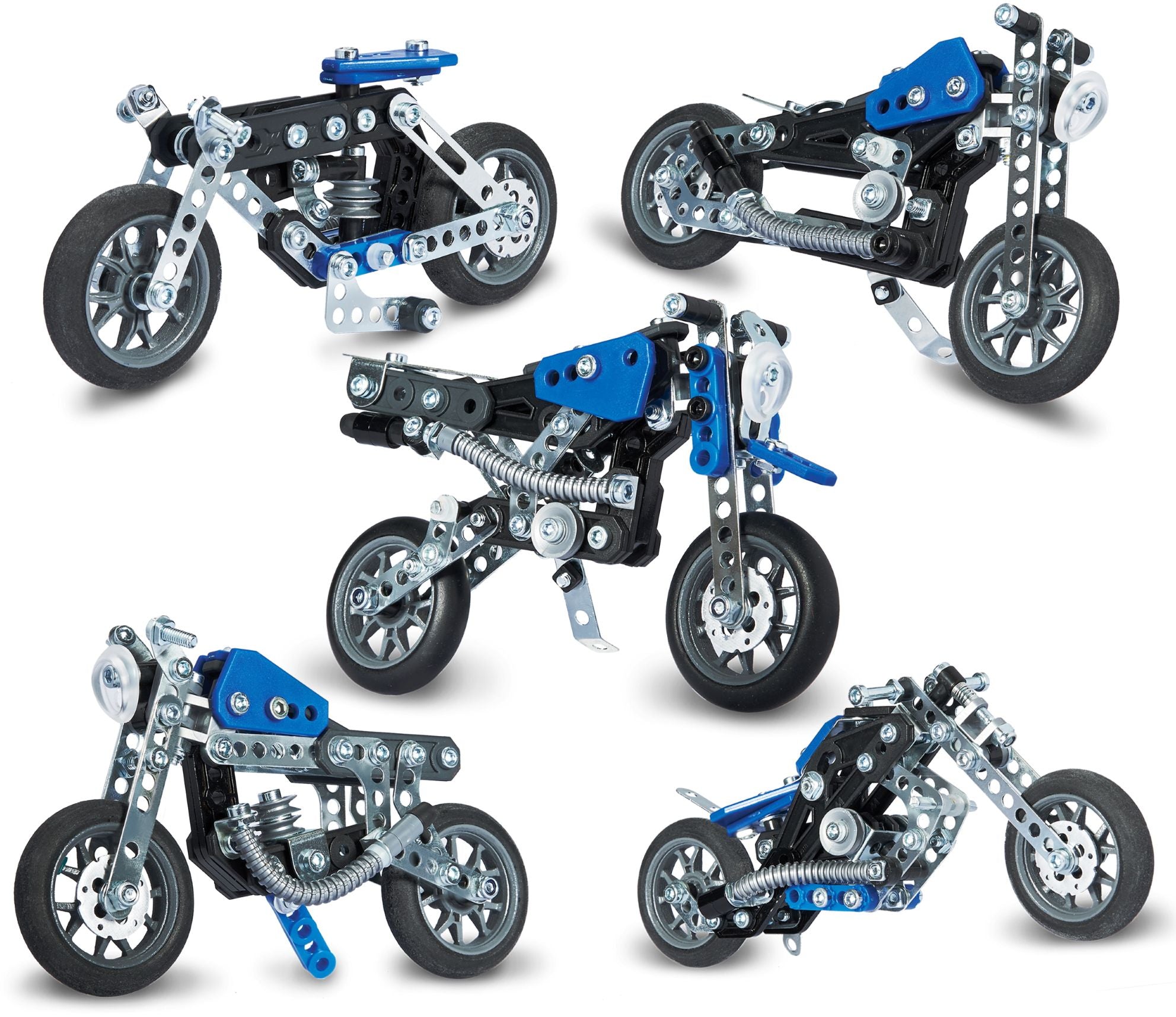 Meccano 5-in-1 Motorcycles
