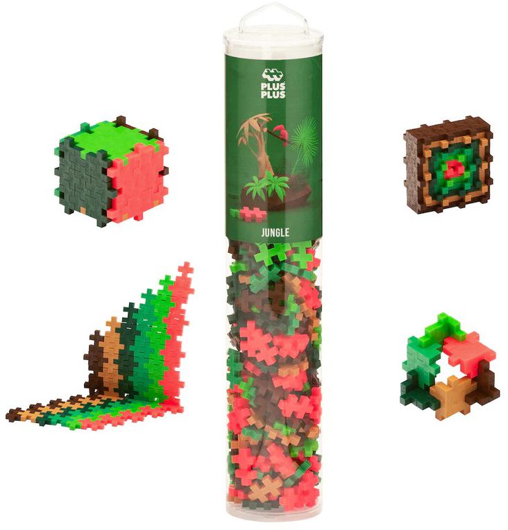 Plus Plus 240 pc Jungle Mix