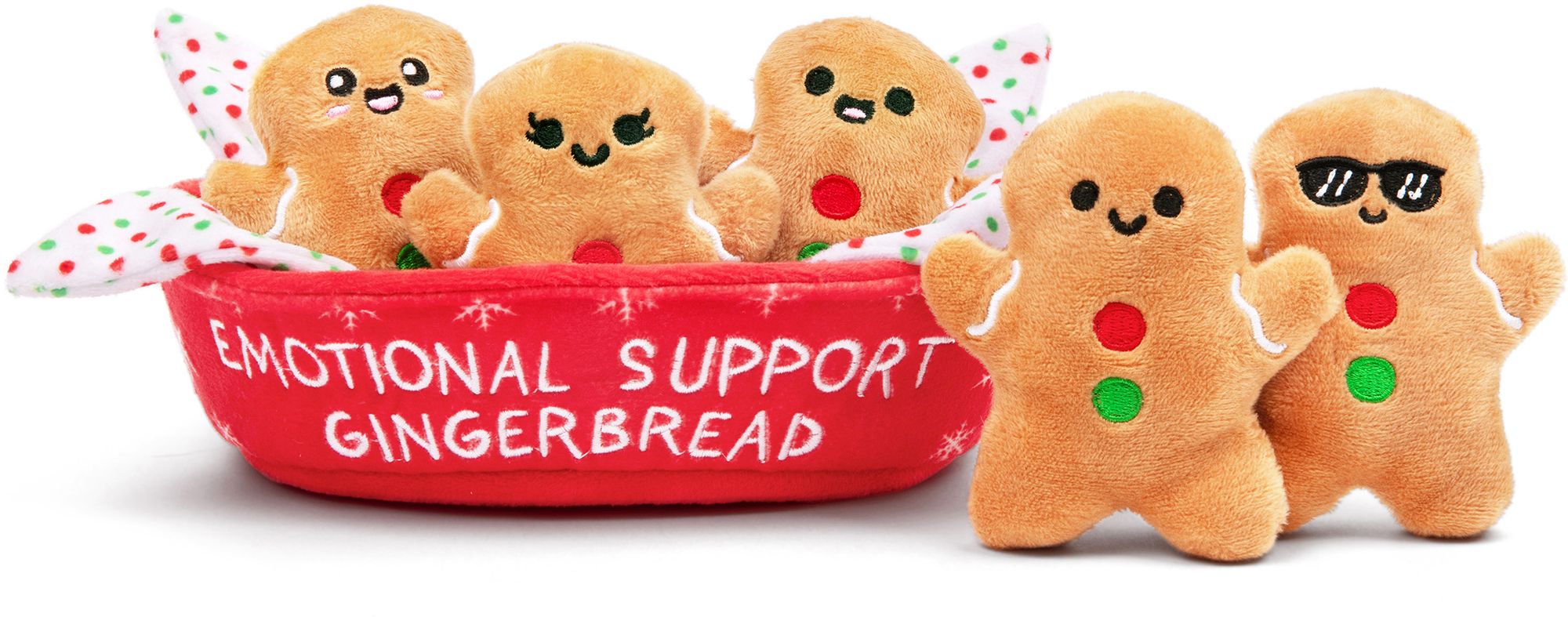 Emotional Support Gingerbread Cookies