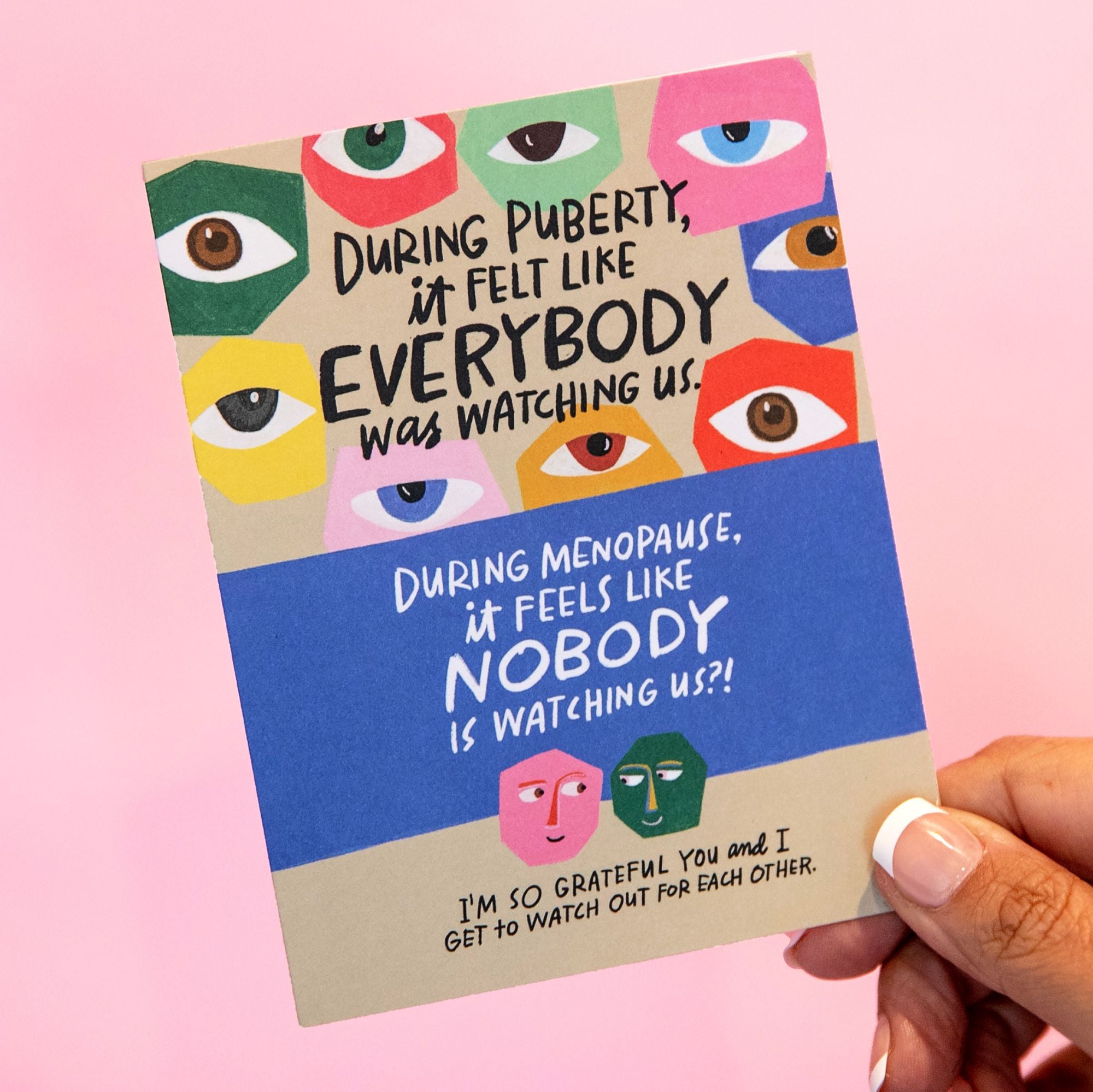 Watch Out for Each Other Menopause Card