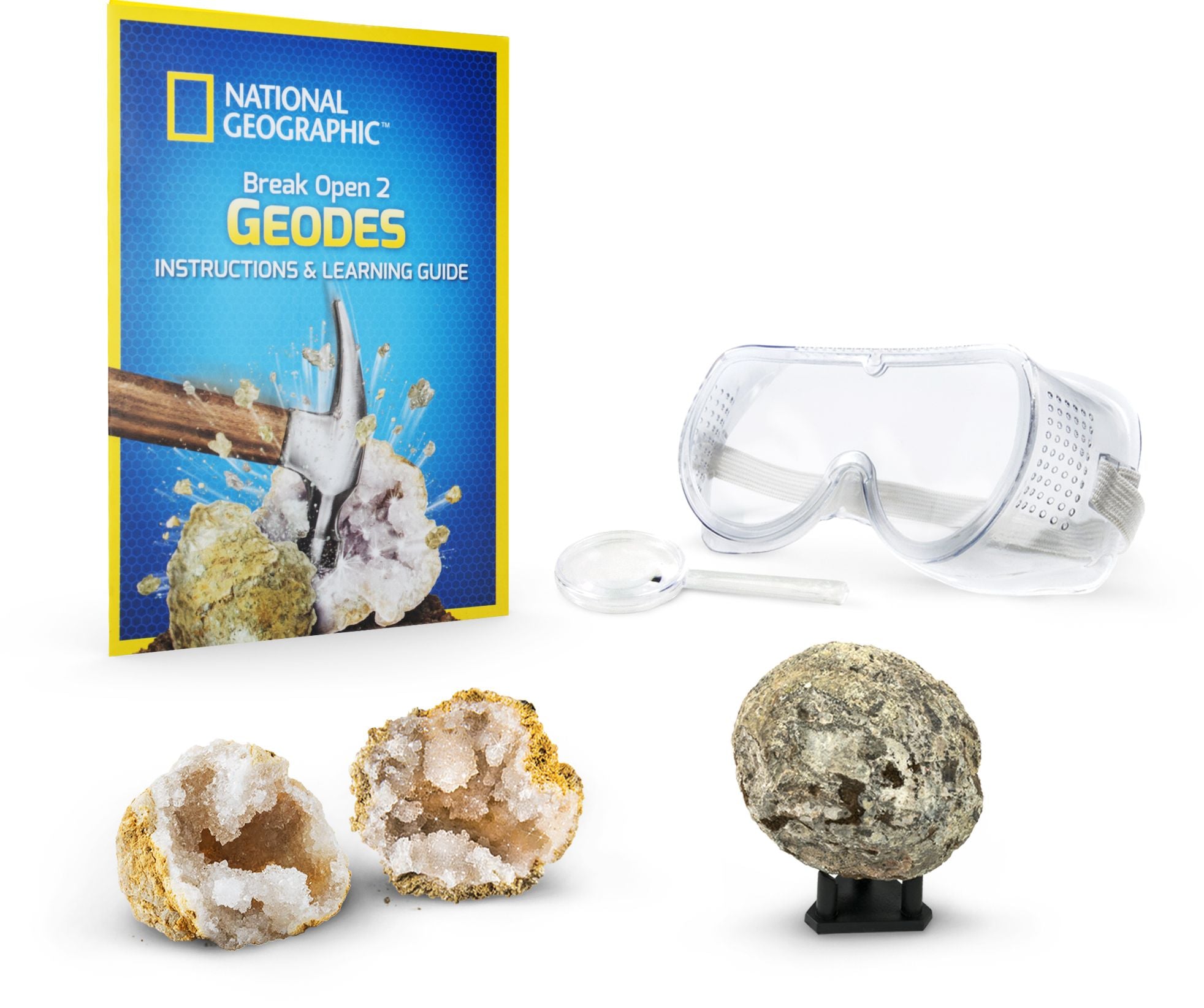 National Geographic Break Your Own Geode - 2pc