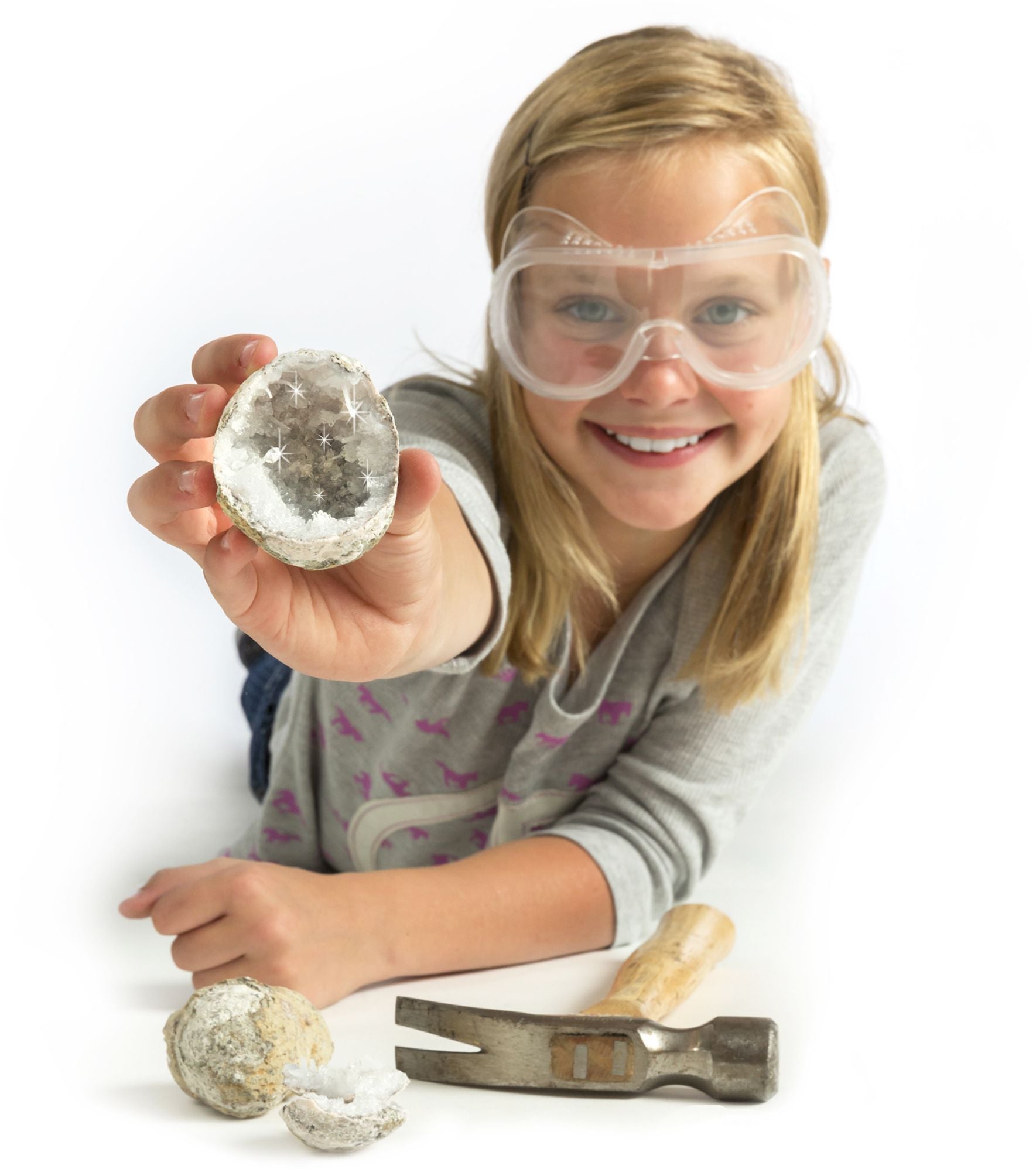 National Geographic Break Your Own Geode - 2pc