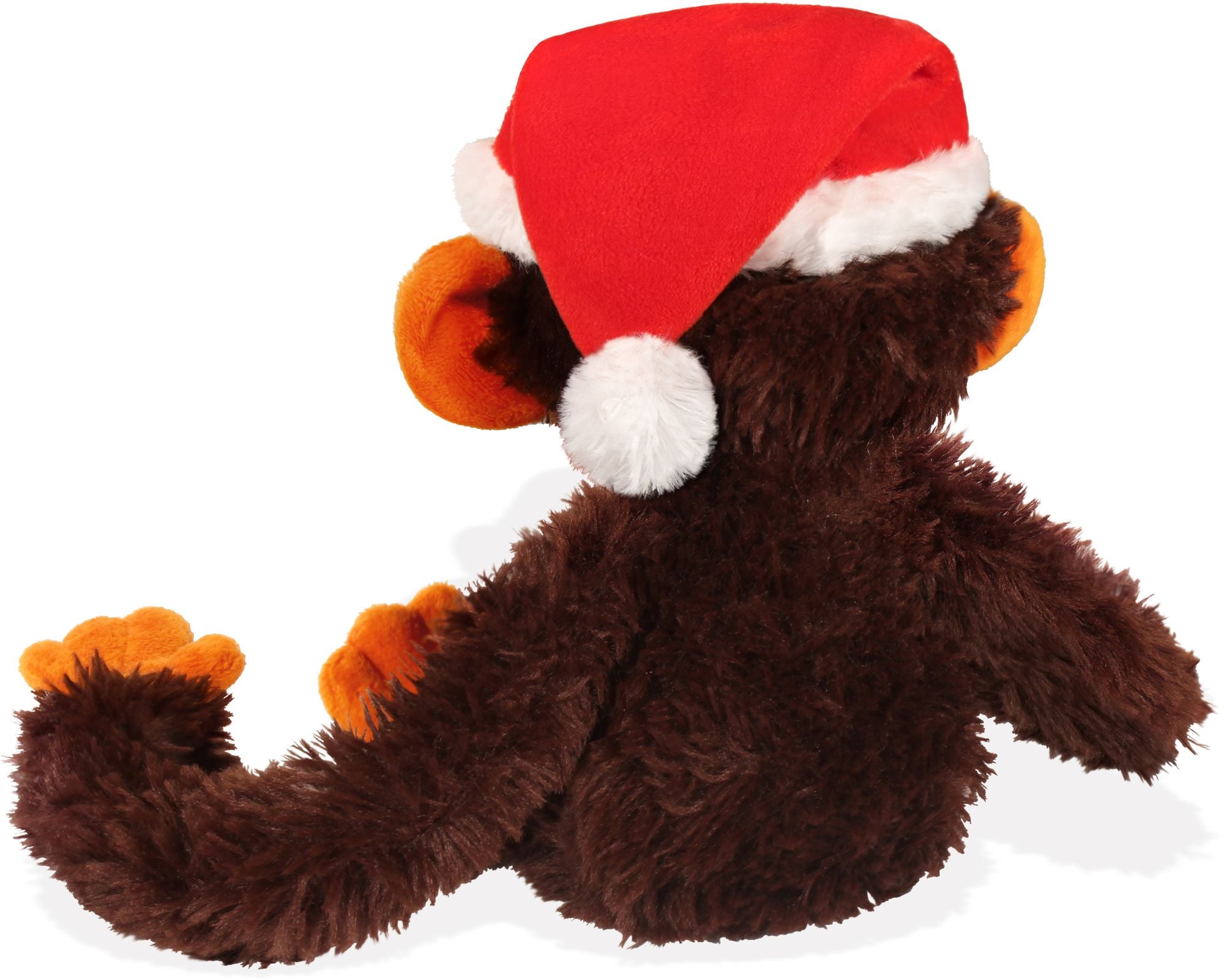 Grumpy Monkey in Holiday Hat