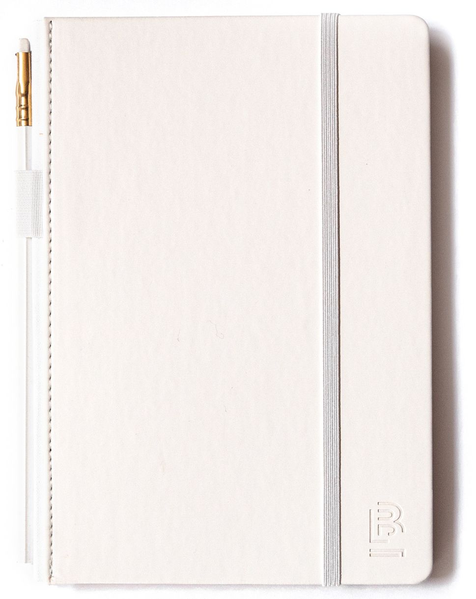 Medium Blackwing Slate Notebook - White - Dot-Grid Paper