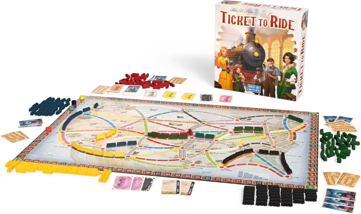 Ticket to Ride Refresh by Alan R. Moon