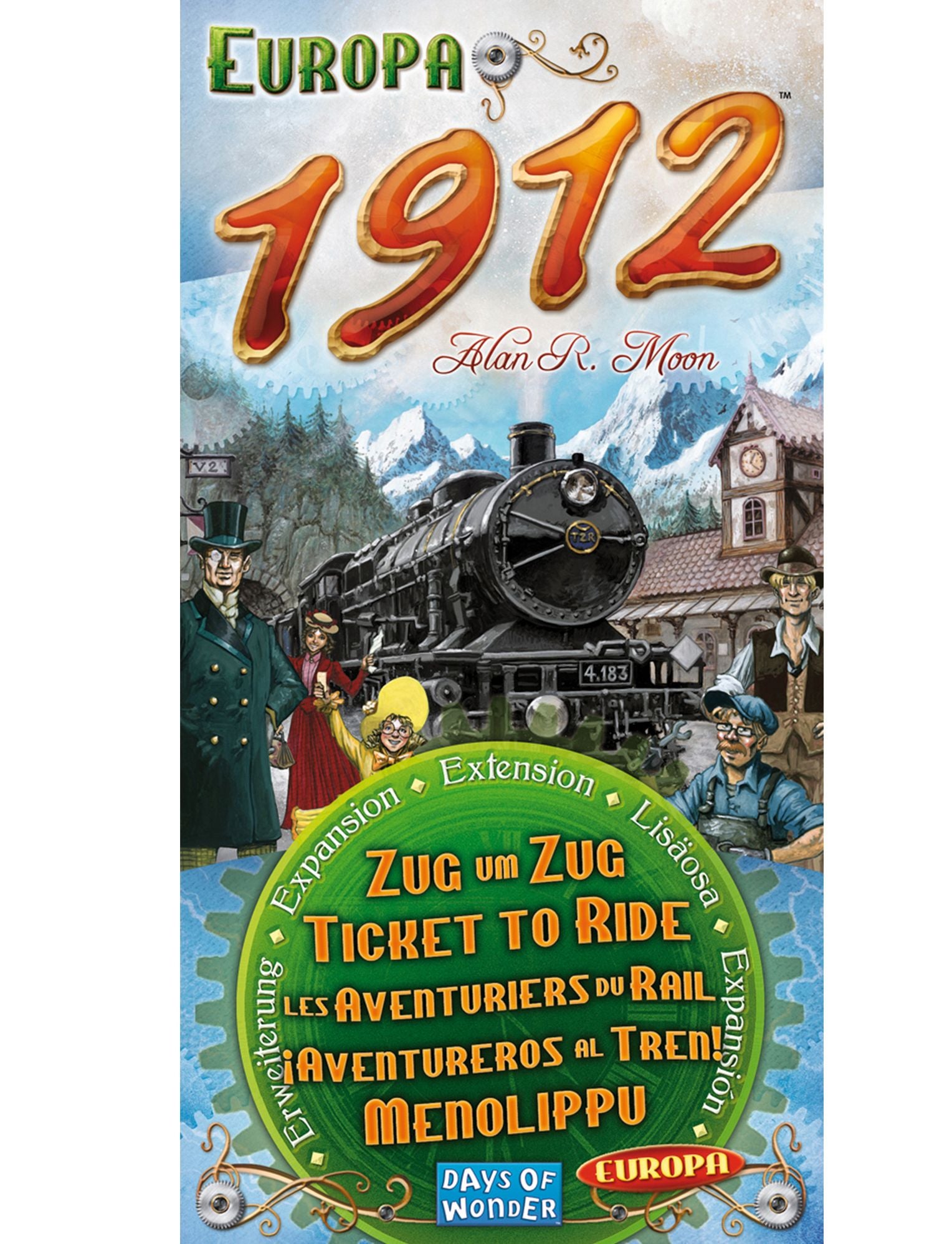 Ticket to Ride: Europa 1912 Expansion