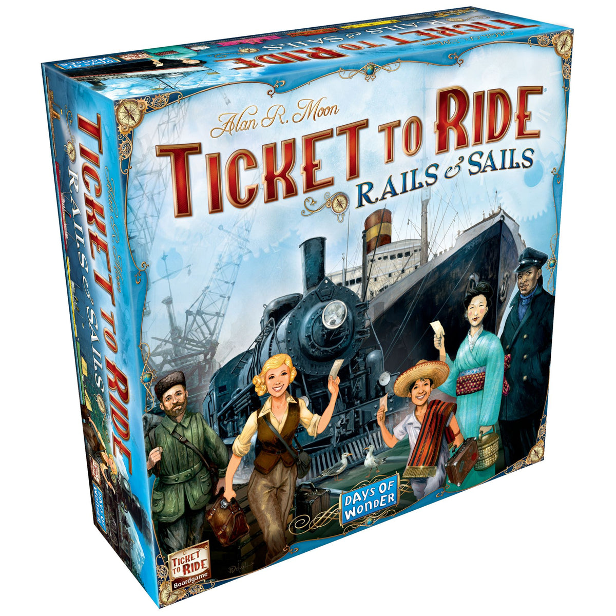 Ticket to Ride: Rails & Sails by Alan R. Moon