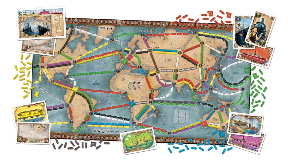 Ticket to Ride: Rails & Sails by Alan R. Moon