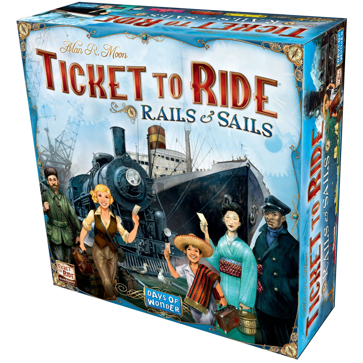 Ticket to Ride: Rails & Sails by Alan R. Moon