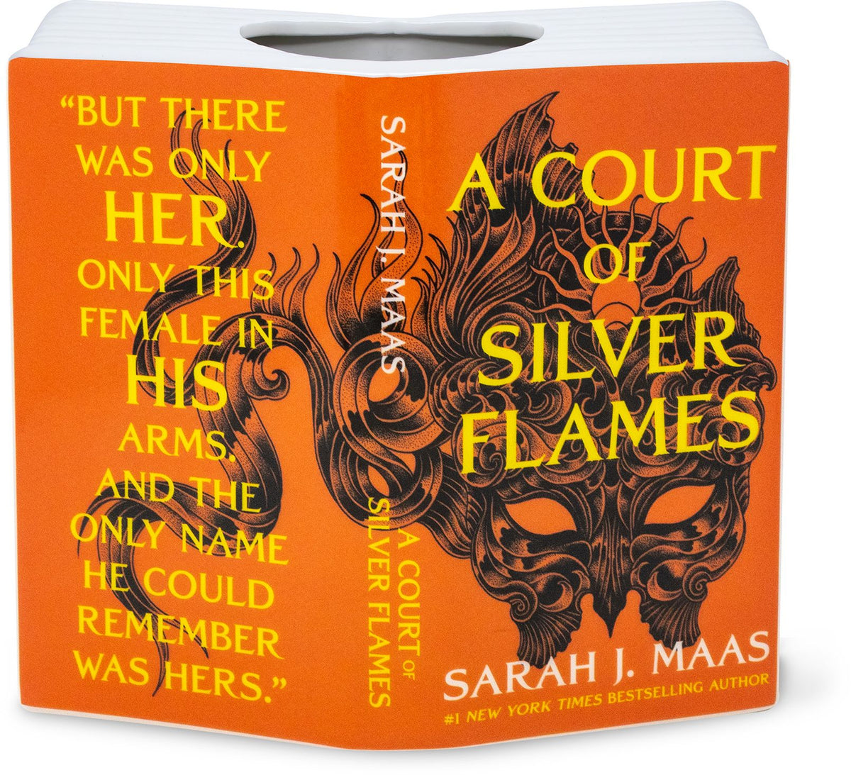 A Court of Thorns and Roses,, Open Book Vase, A Court Of Silver Flames (BN Exclusive)