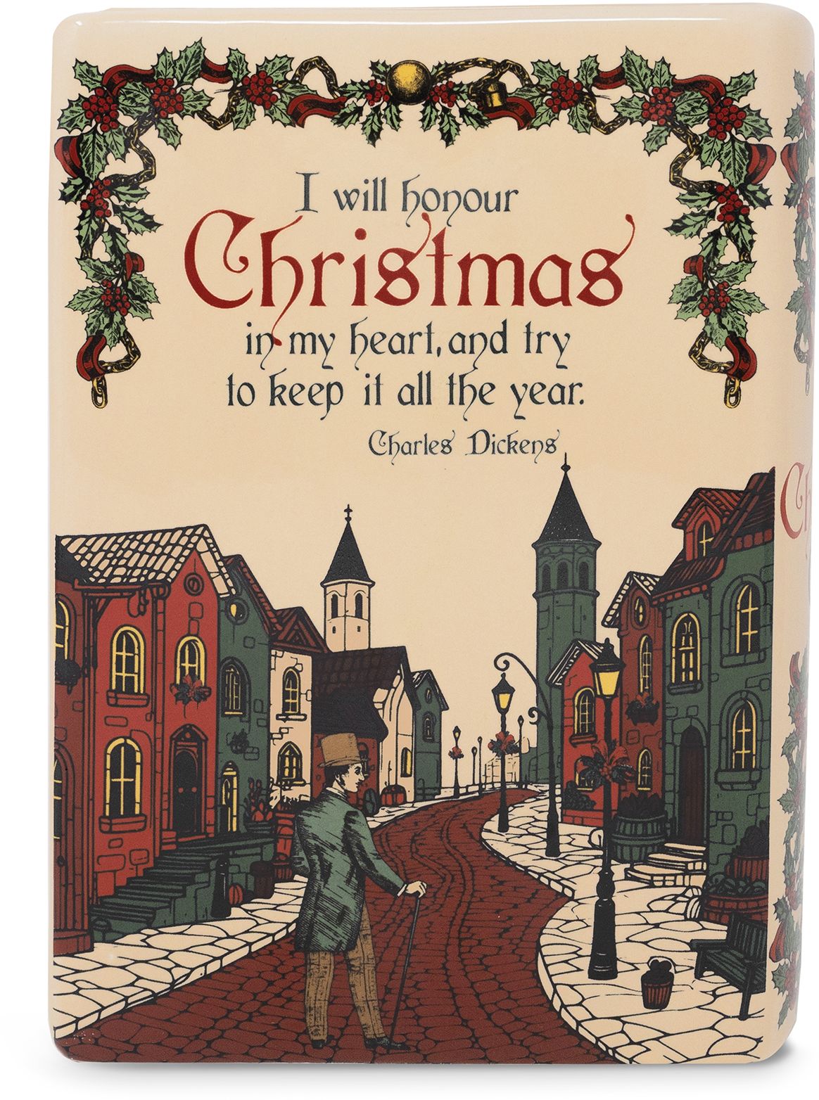 Large Book Vase, A Christmas Carol