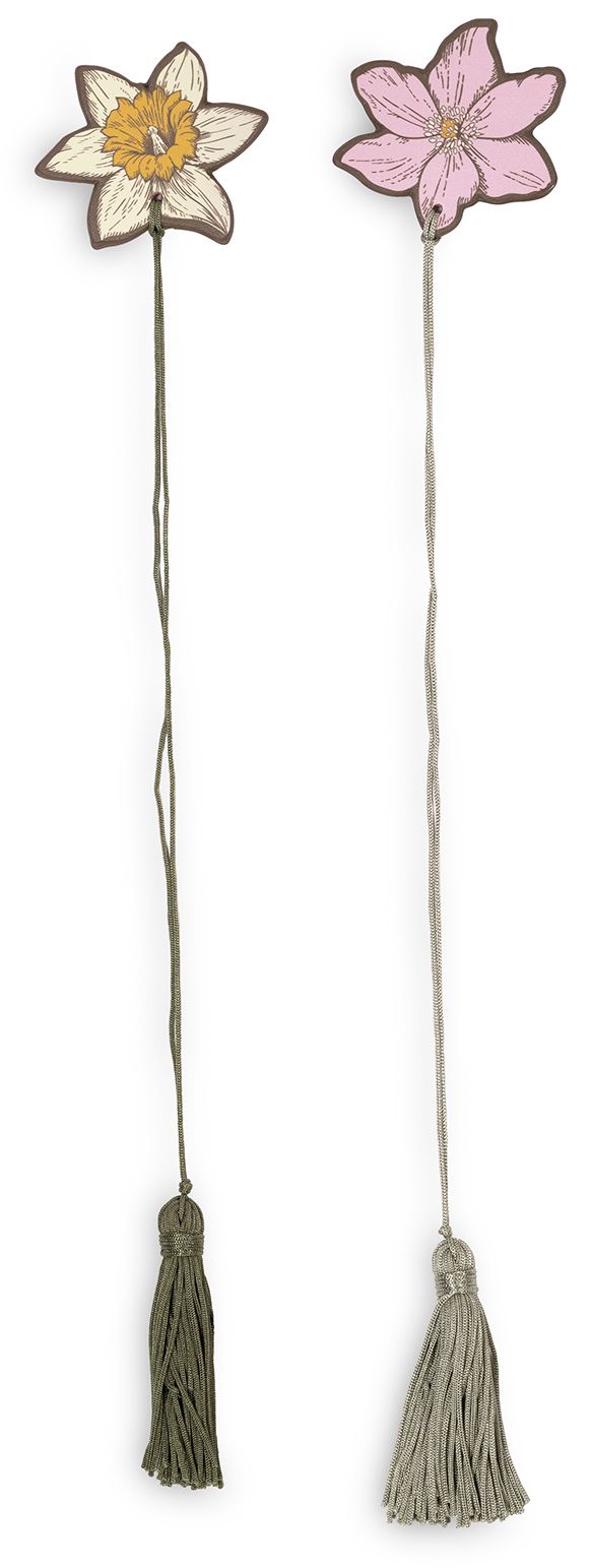 Tassel Bookmark Set, Wildflowers
