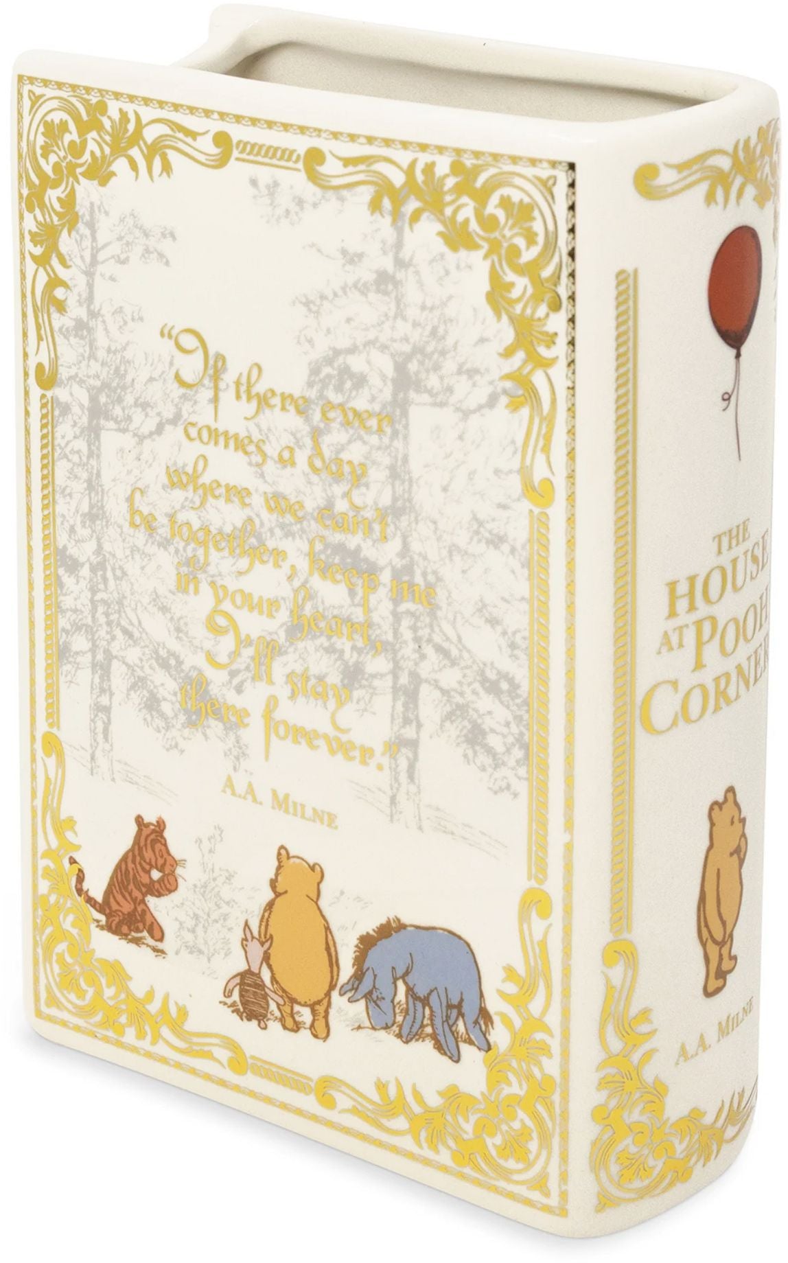 The House at Pooh Corner Book Vase