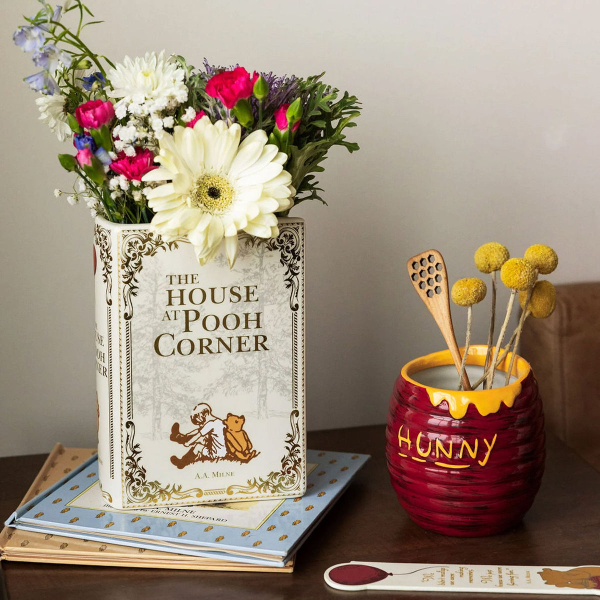 The House at Pooh Corner Book Vase