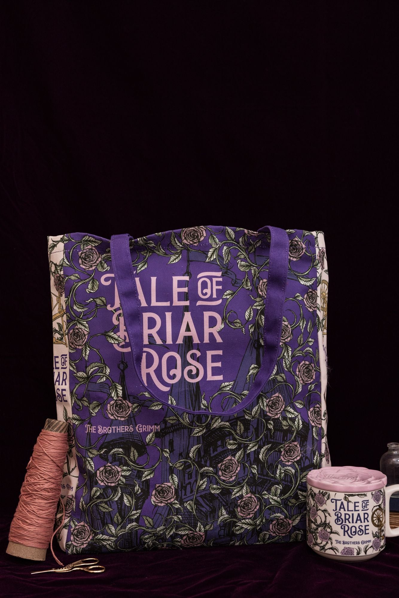 Canvas Tote, Briar Rose