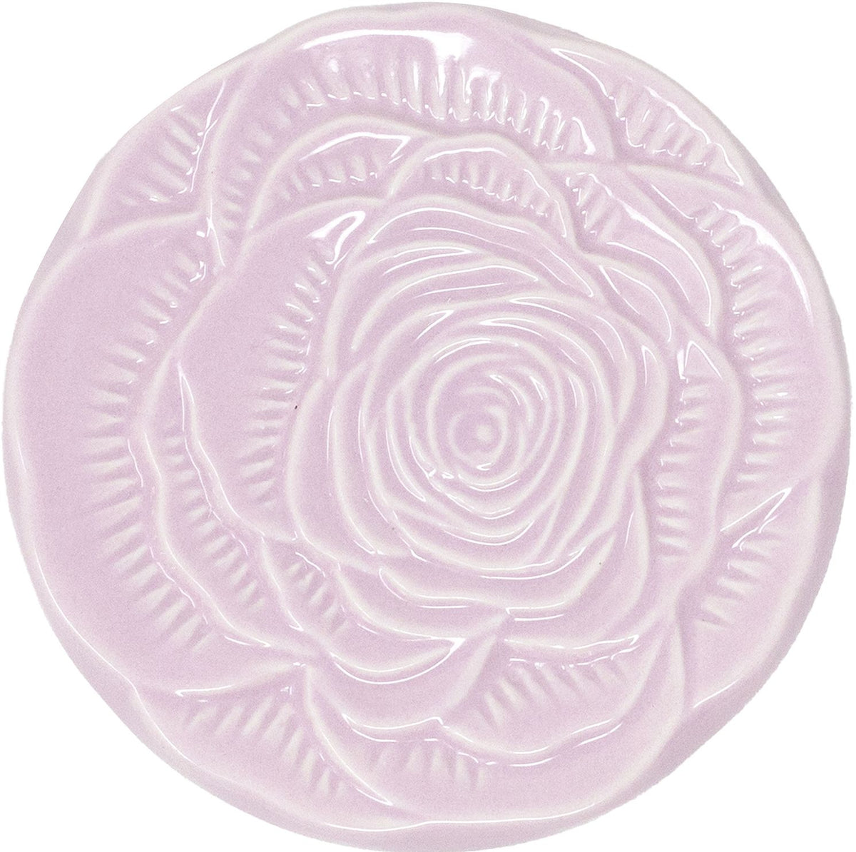 Ceramic Mug with Molded Lid, Briar Rose