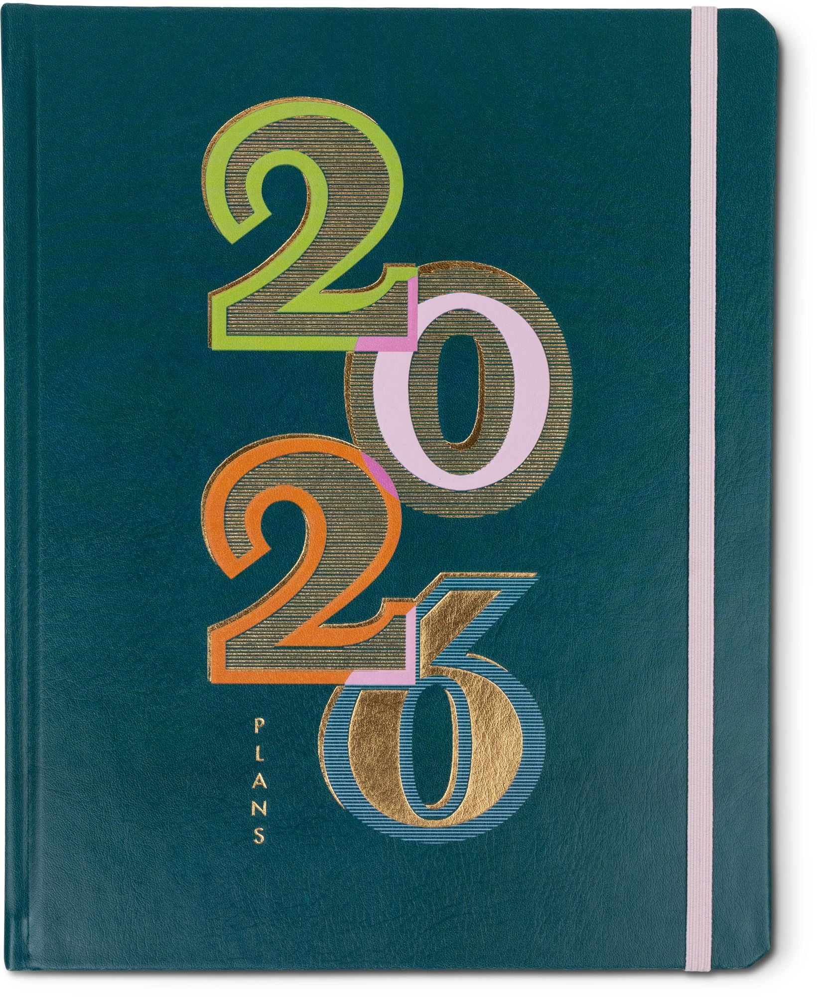 2026 Weekly Desk Planner Colorful Text